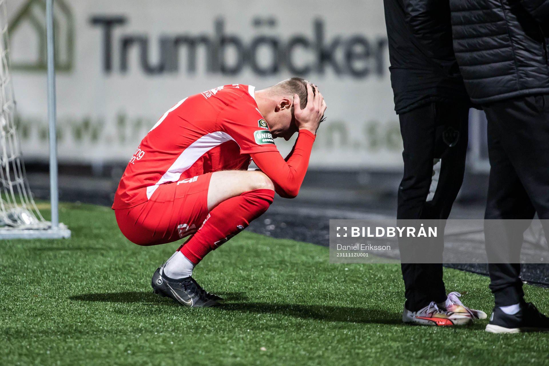 Jönköpings Södras Samuel Adrian deppar