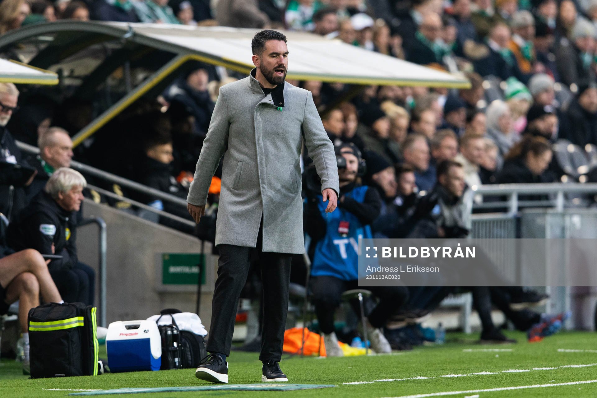 Hammarbys tränare Abel Lorincz