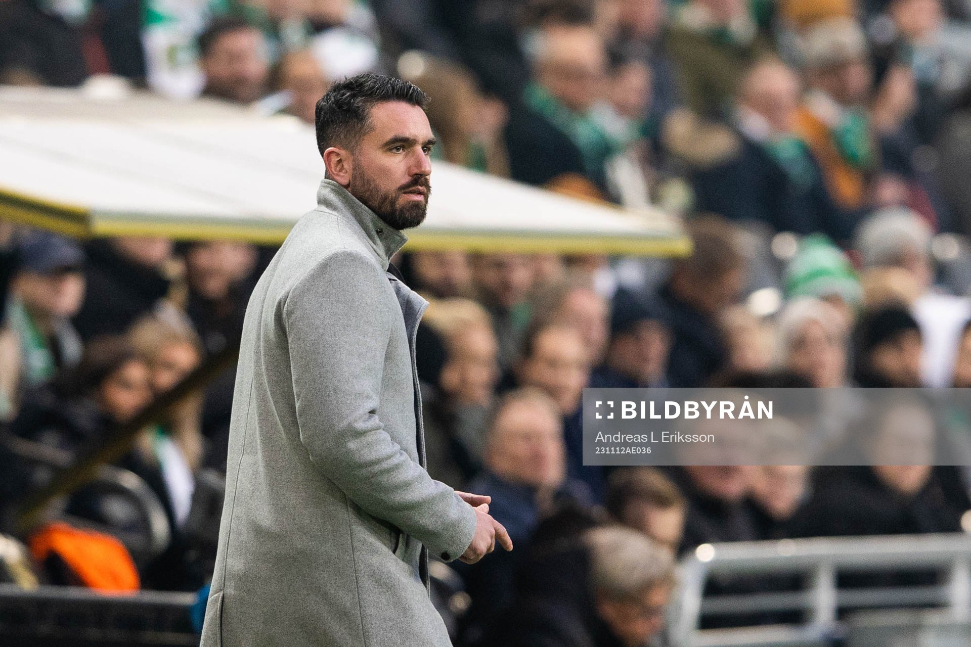 Hammarbys tränare Abel Lorincz