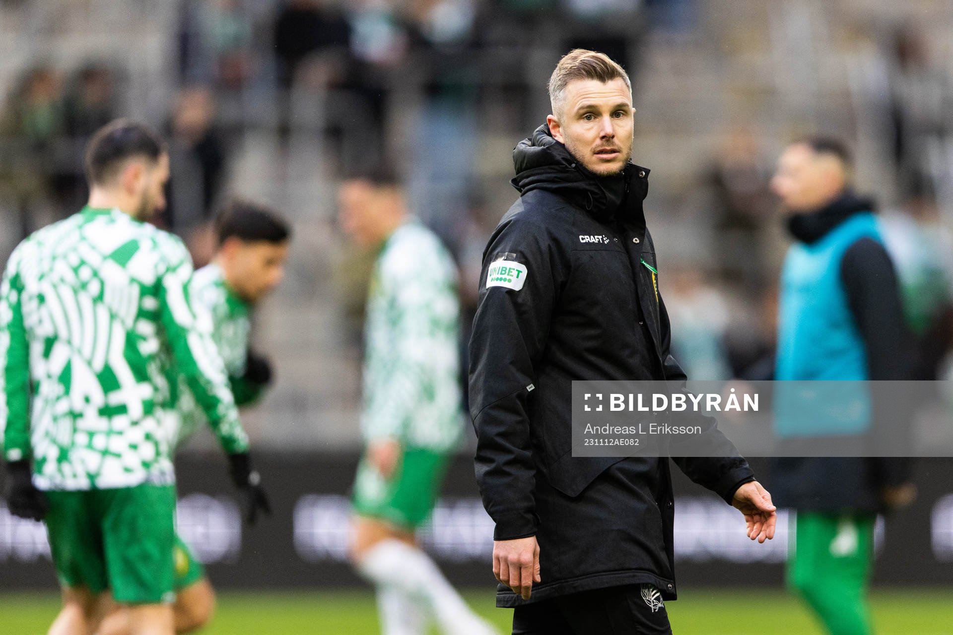 Hammarbys assiterande tränare Richard Magyar