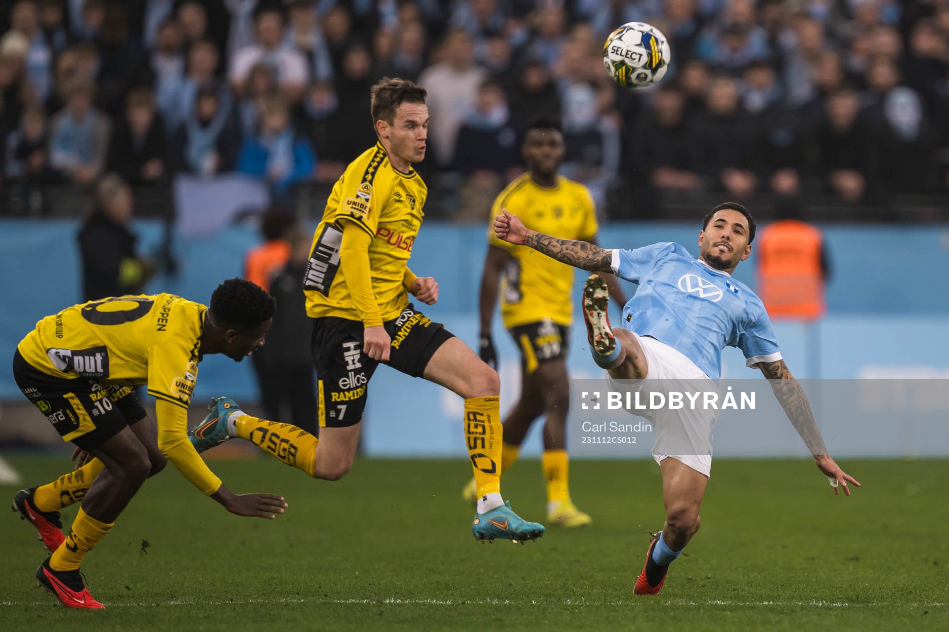 Elfsborgs Jens Jakob Dyhr Thomasen och Malmö FFs Sergio