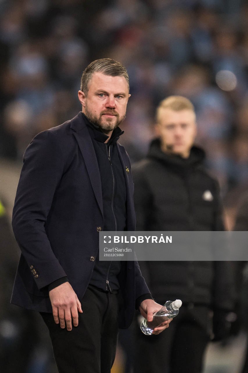 Elfsborgs manager Jimmy Thelin