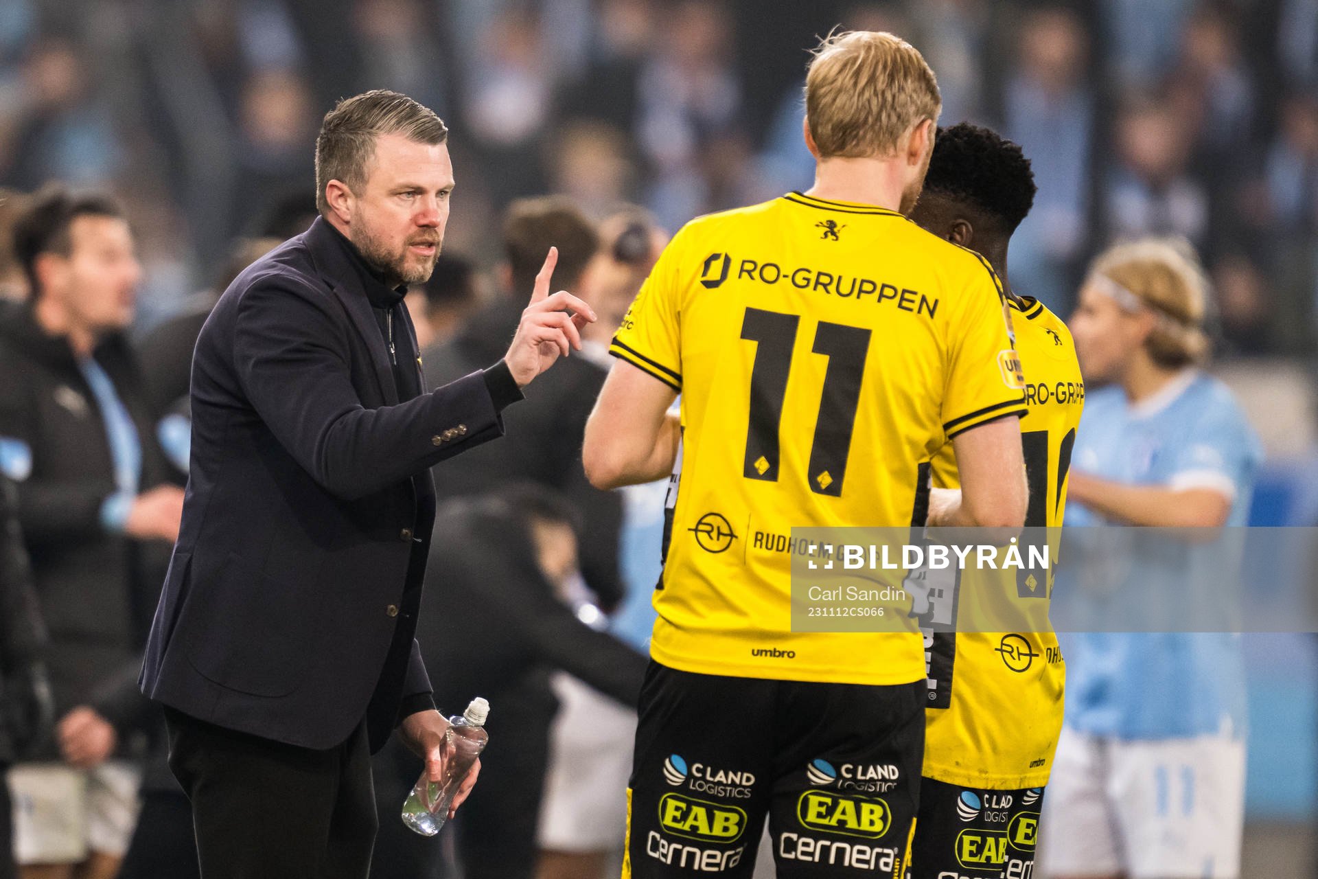 Elfsborgs manager Jimmy Thelin