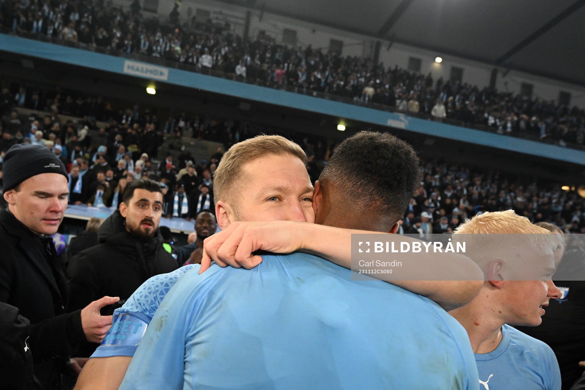 Malmö FFs Anton Tinnerholm jublar