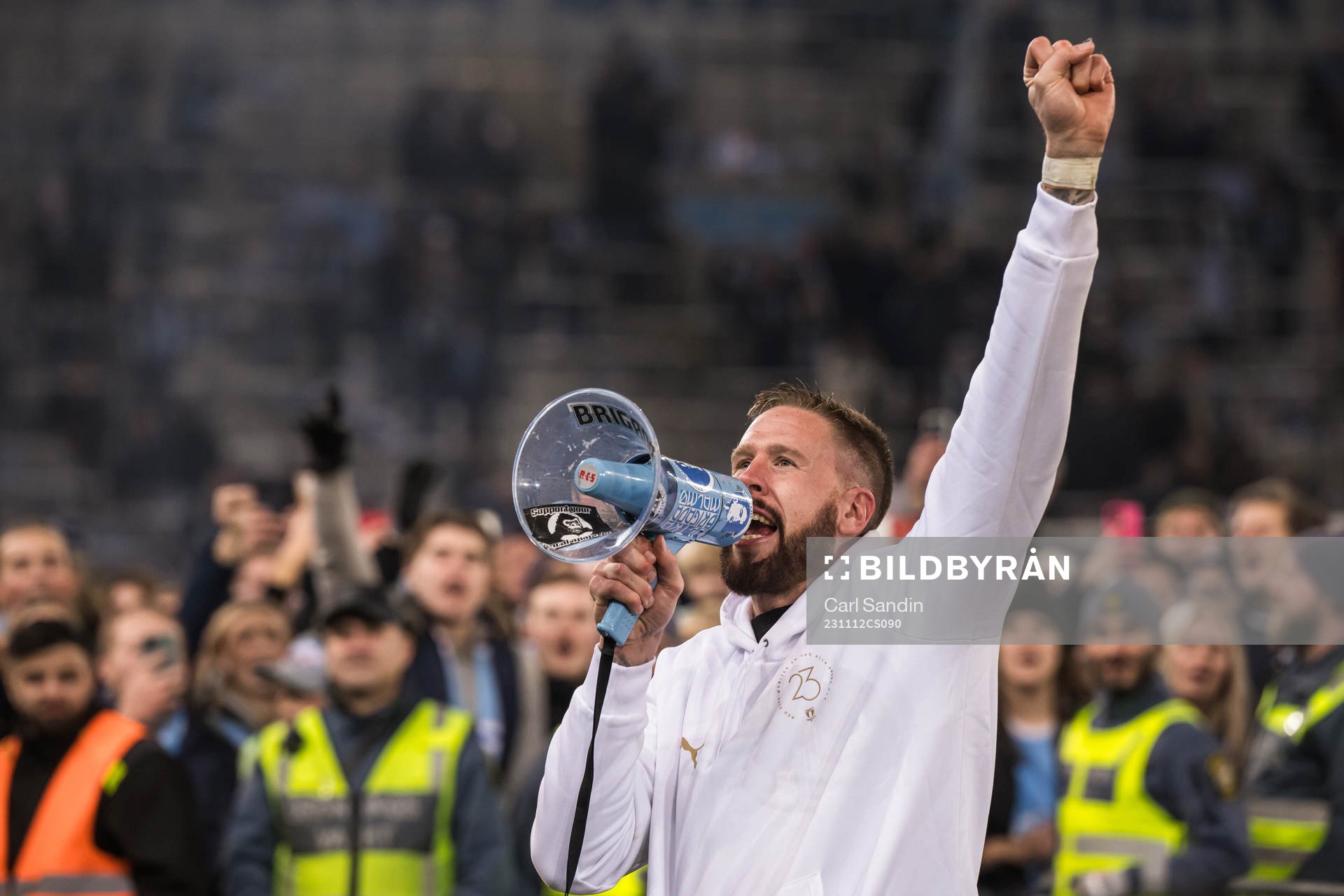 Malmö FFs Pontus Jansson jublar