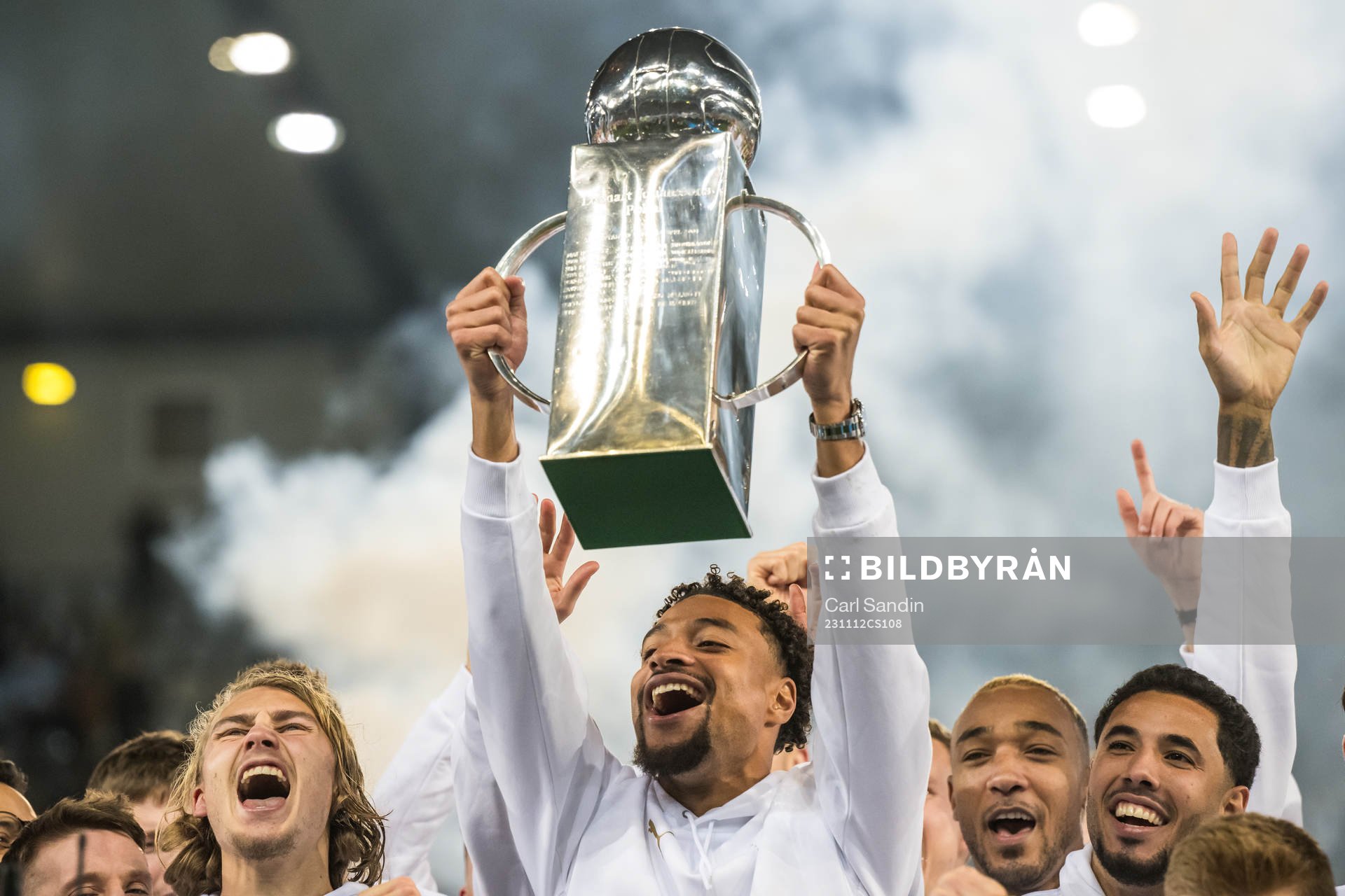 Malmö FFs Joseph Ceesay jublar