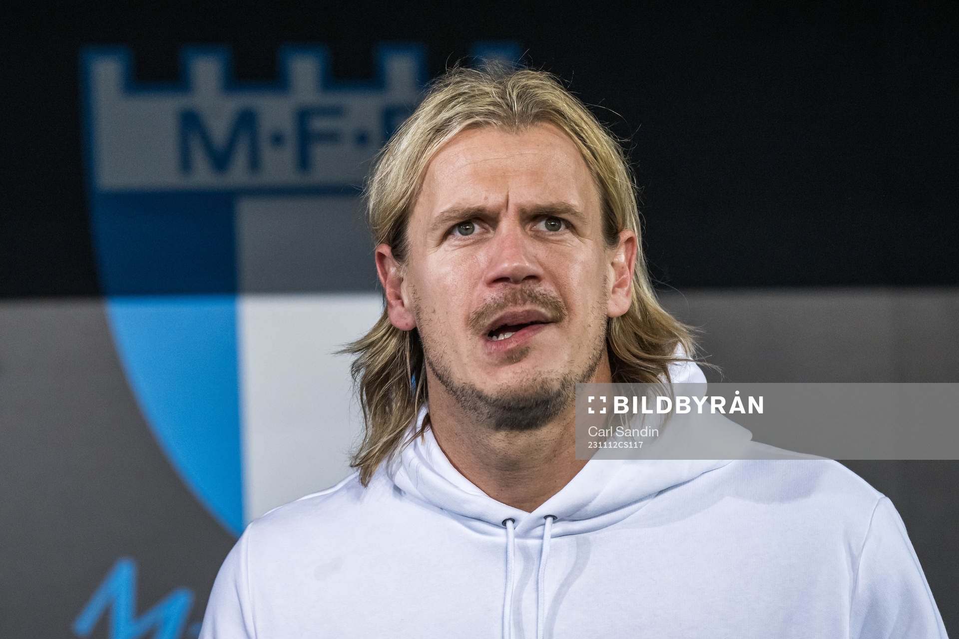 Malmö FFs målvakt Johan Dahlin jublar