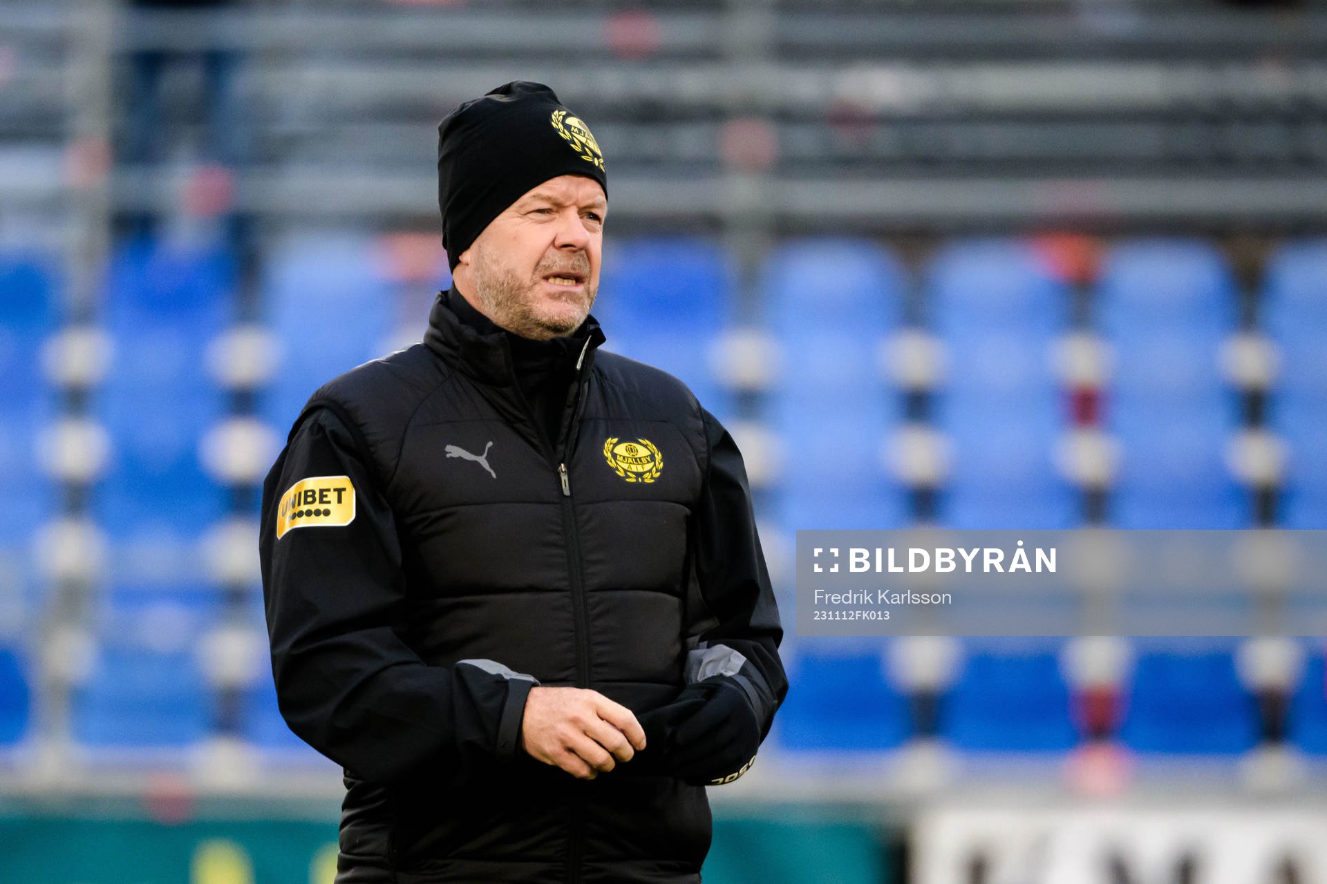 Mjällbys tränare Anders Torstensson