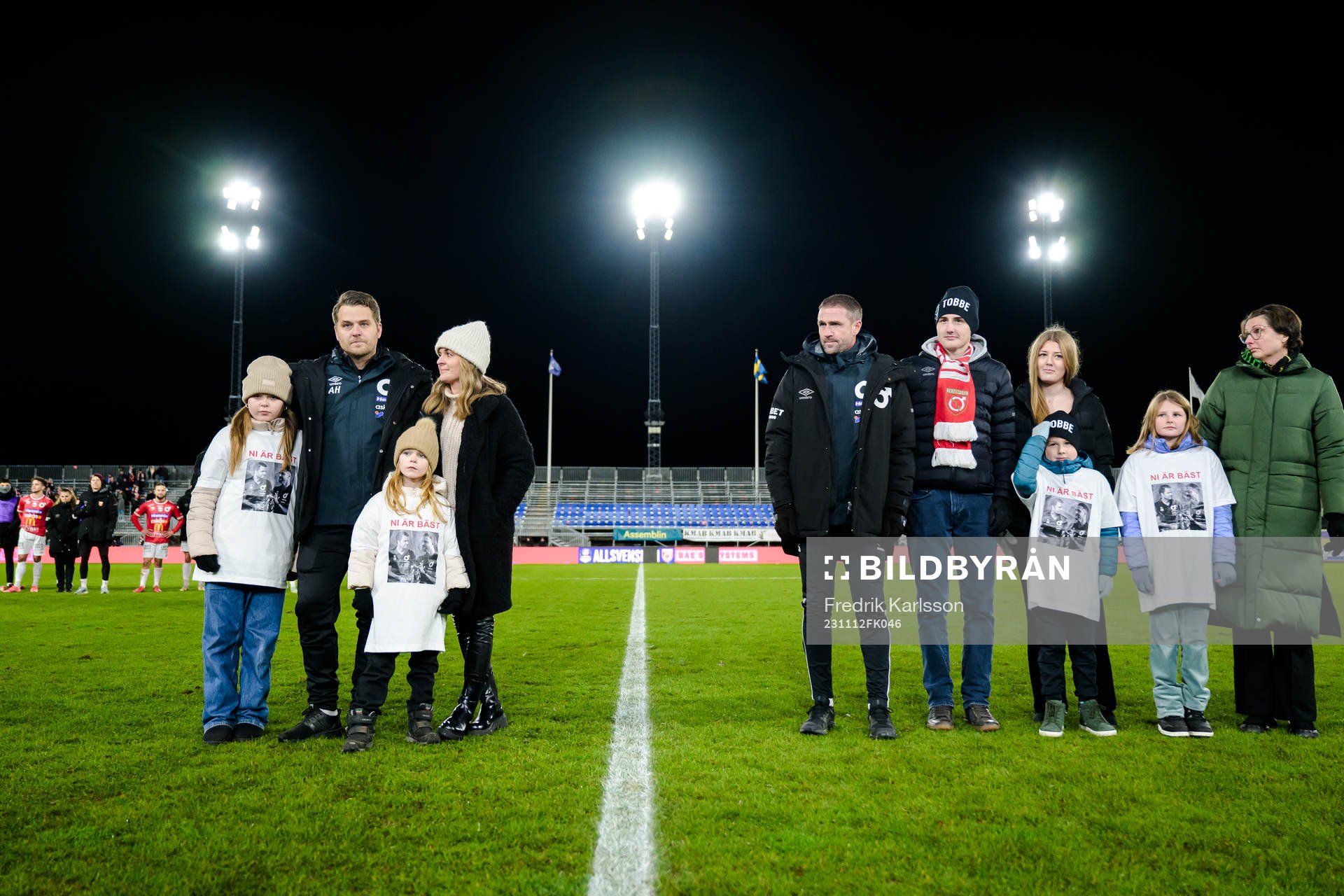 Degerfors tränare Andreas Holmberg och tränare Tobias