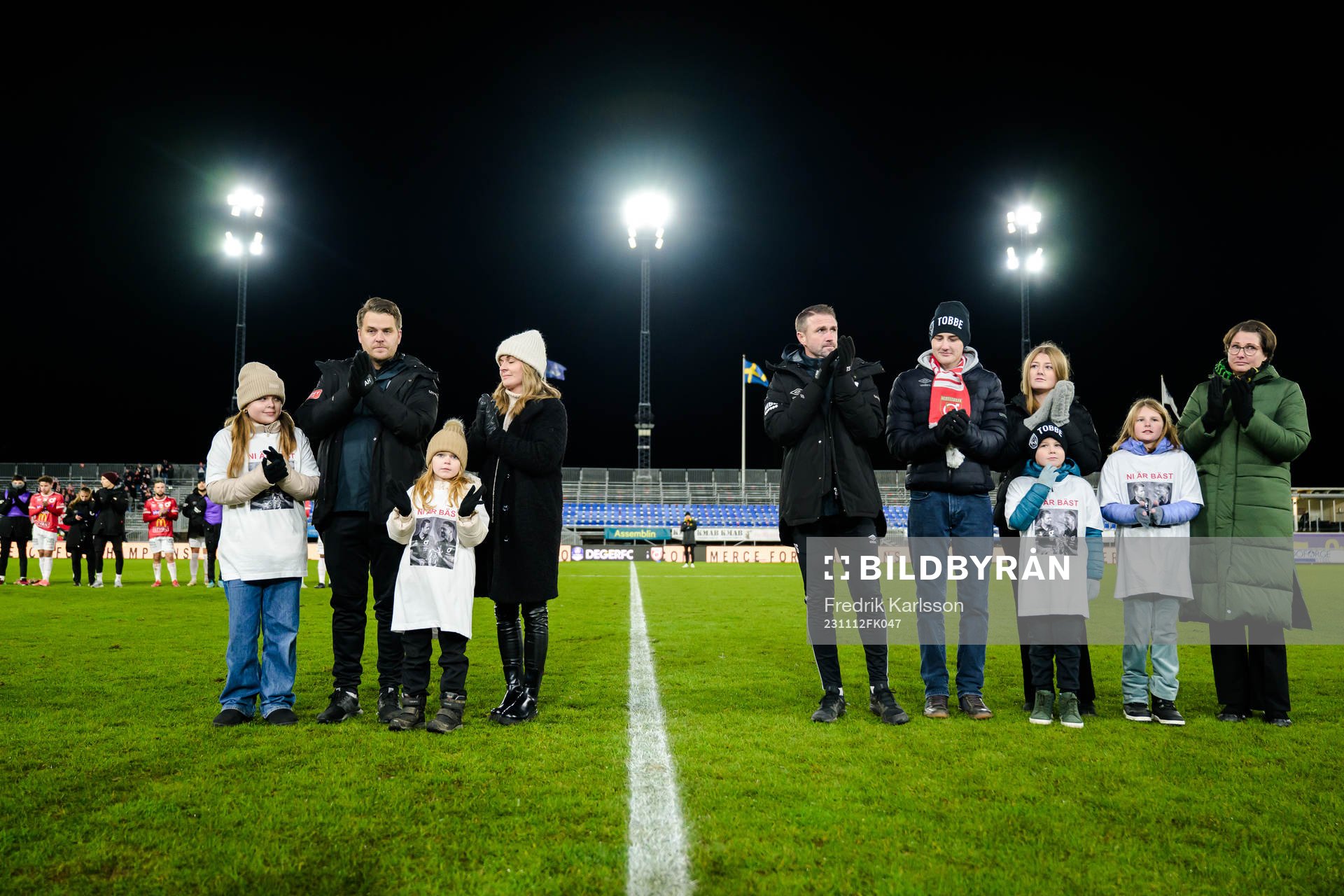 Degerfors tränare Andreas Holmberg och tränare Tobias