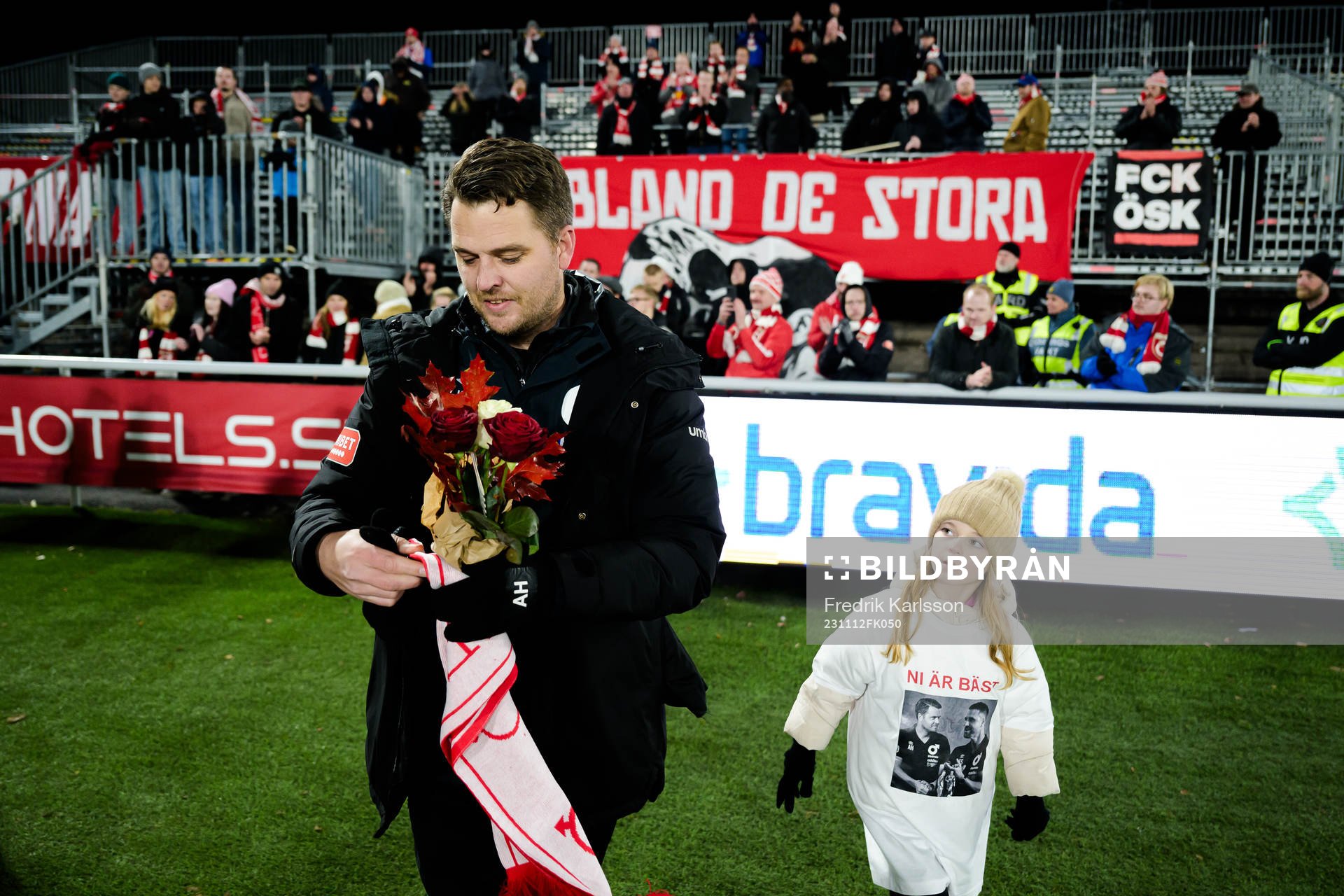 Degerfors tränare Andreas Holmberg deppar