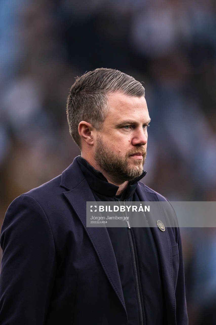 Elfsborgs manager Jimmy Thelin