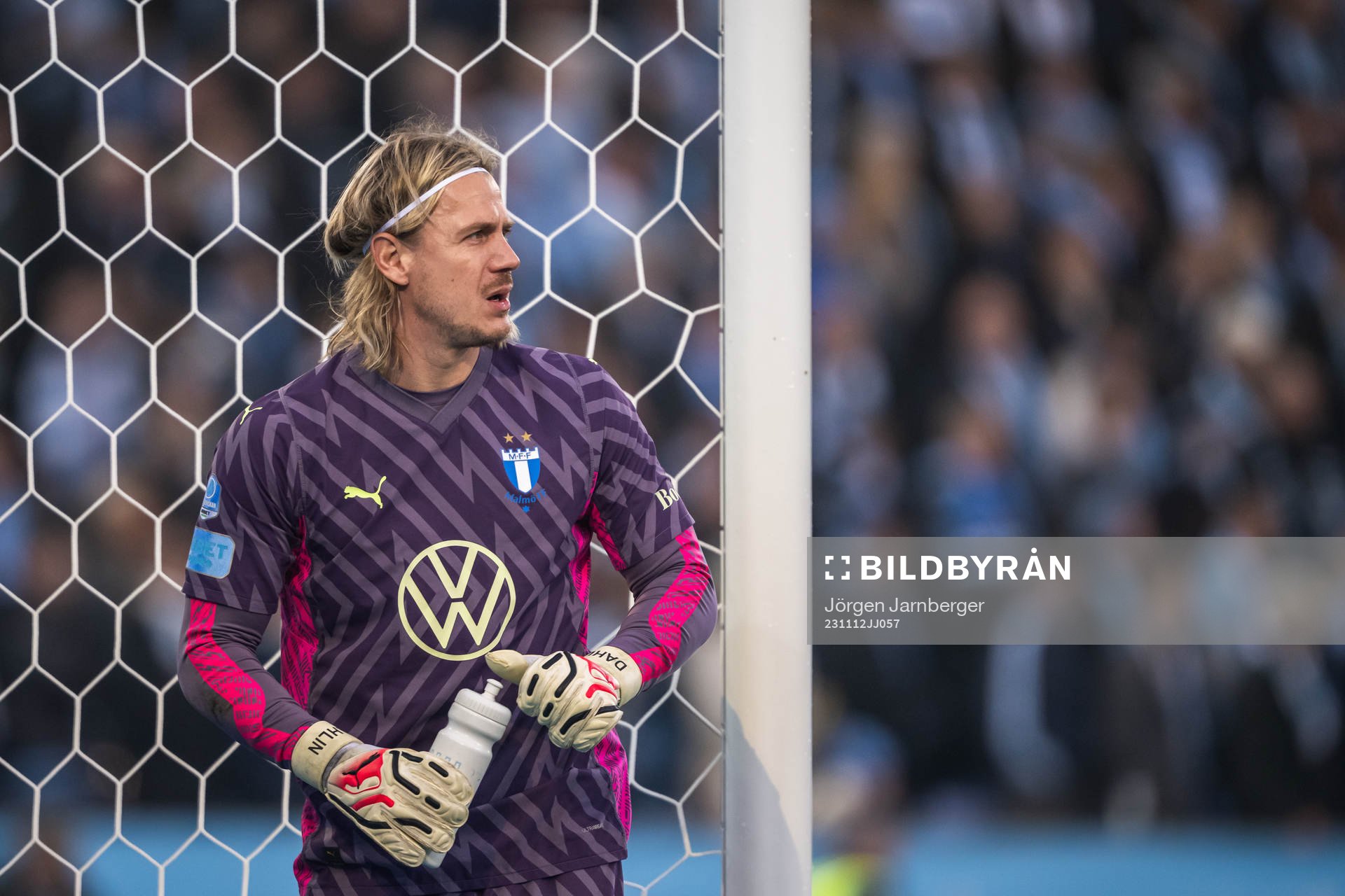 Malmö FFs målvakt Johan Dahlin