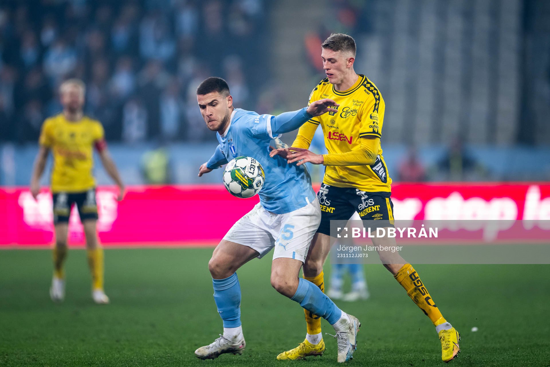 Malmö FFs Gabriel Busanello och Elfsborgs Alexander
