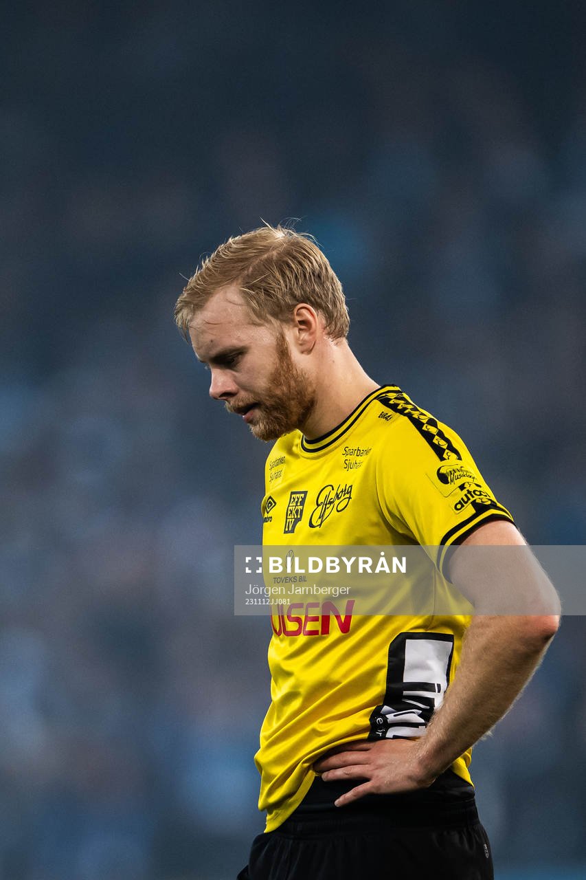 Elfsborgs Sveinn Guðjohnsen deppar