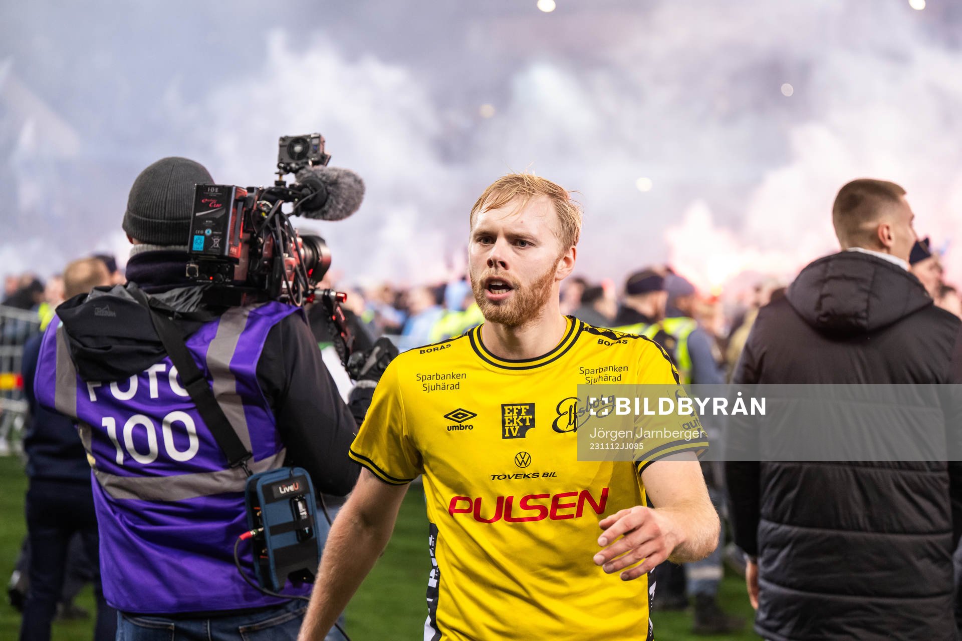 Elfsborgs Sveinn Guðjohnsen deppar