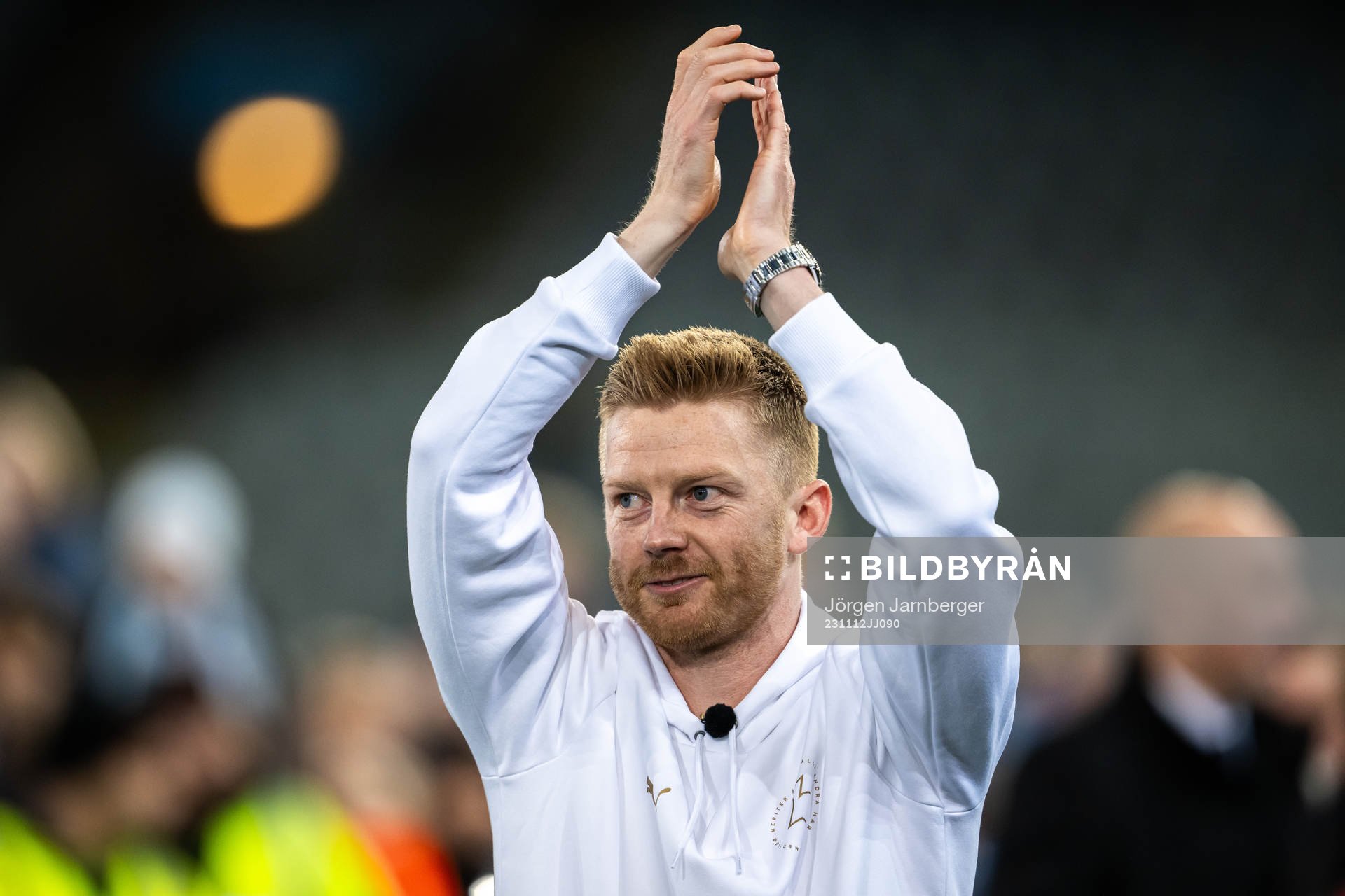 Malmö FFs Anders Christiansen jublar över SM-guldet