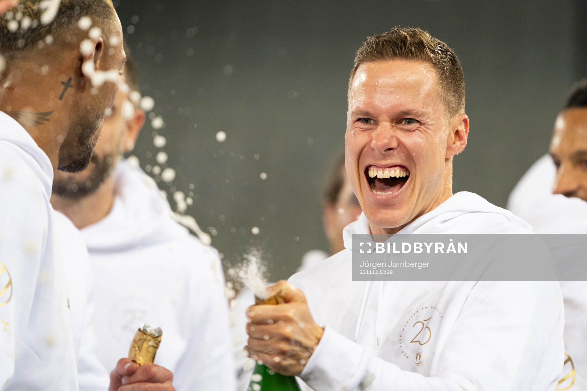 Malmö FFs Niklas Moisander jublar
