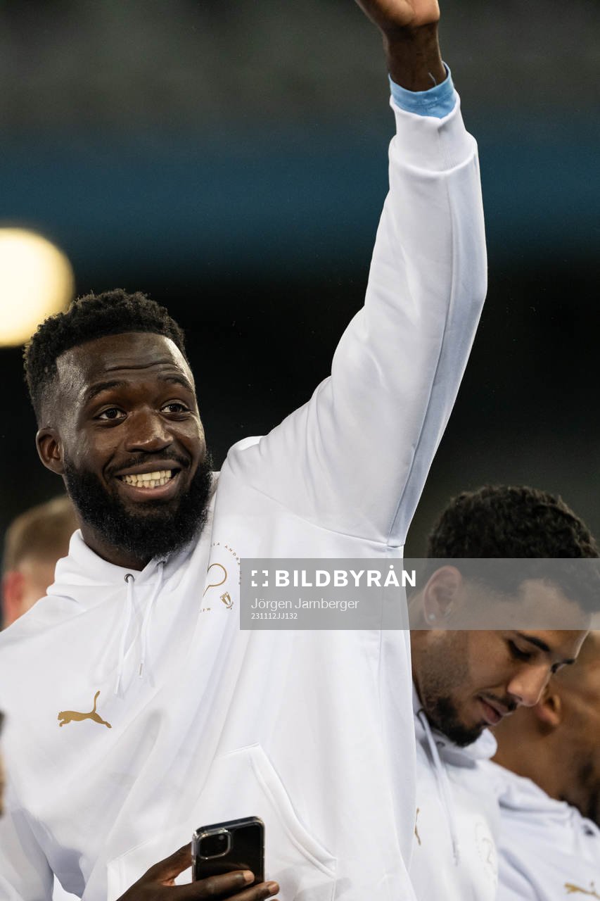 Malmö FFs Mahame Siby jublar