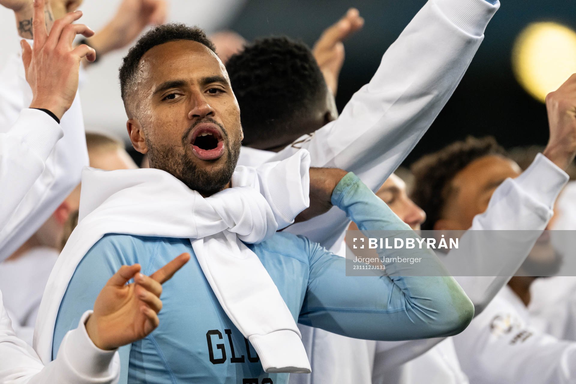 Malmö FFs Isaac Kiese Thelin jublar