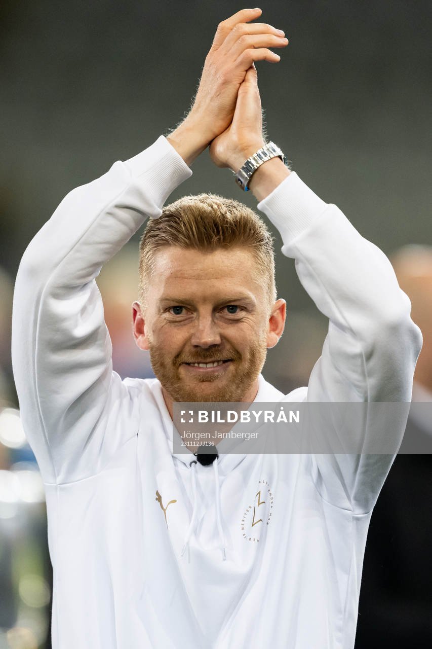 Malmö FFs Anders Christiansen jublar