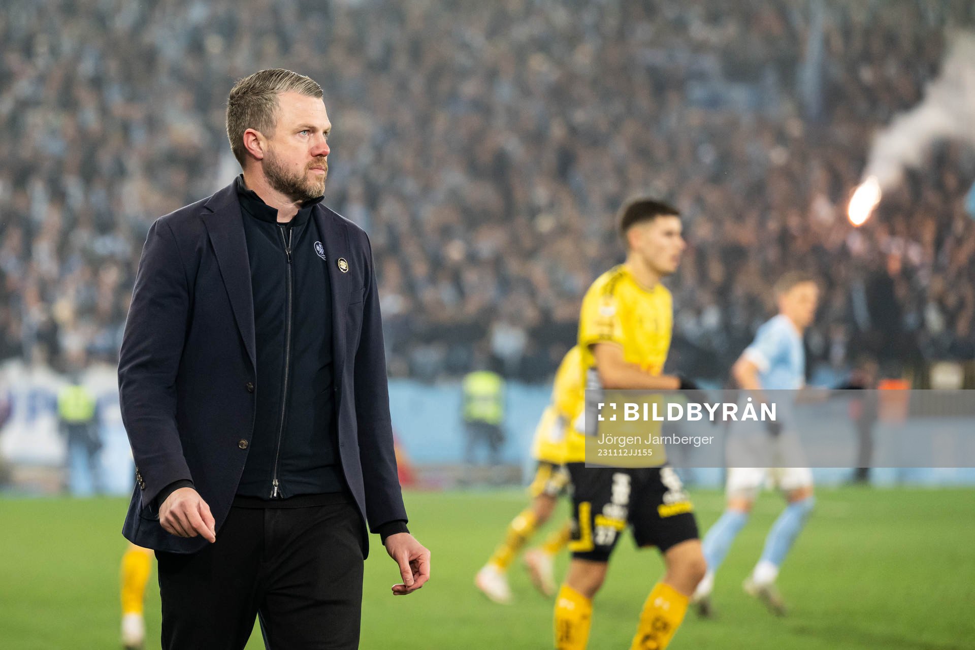 Elfsborgs manager Jimmy Thelin