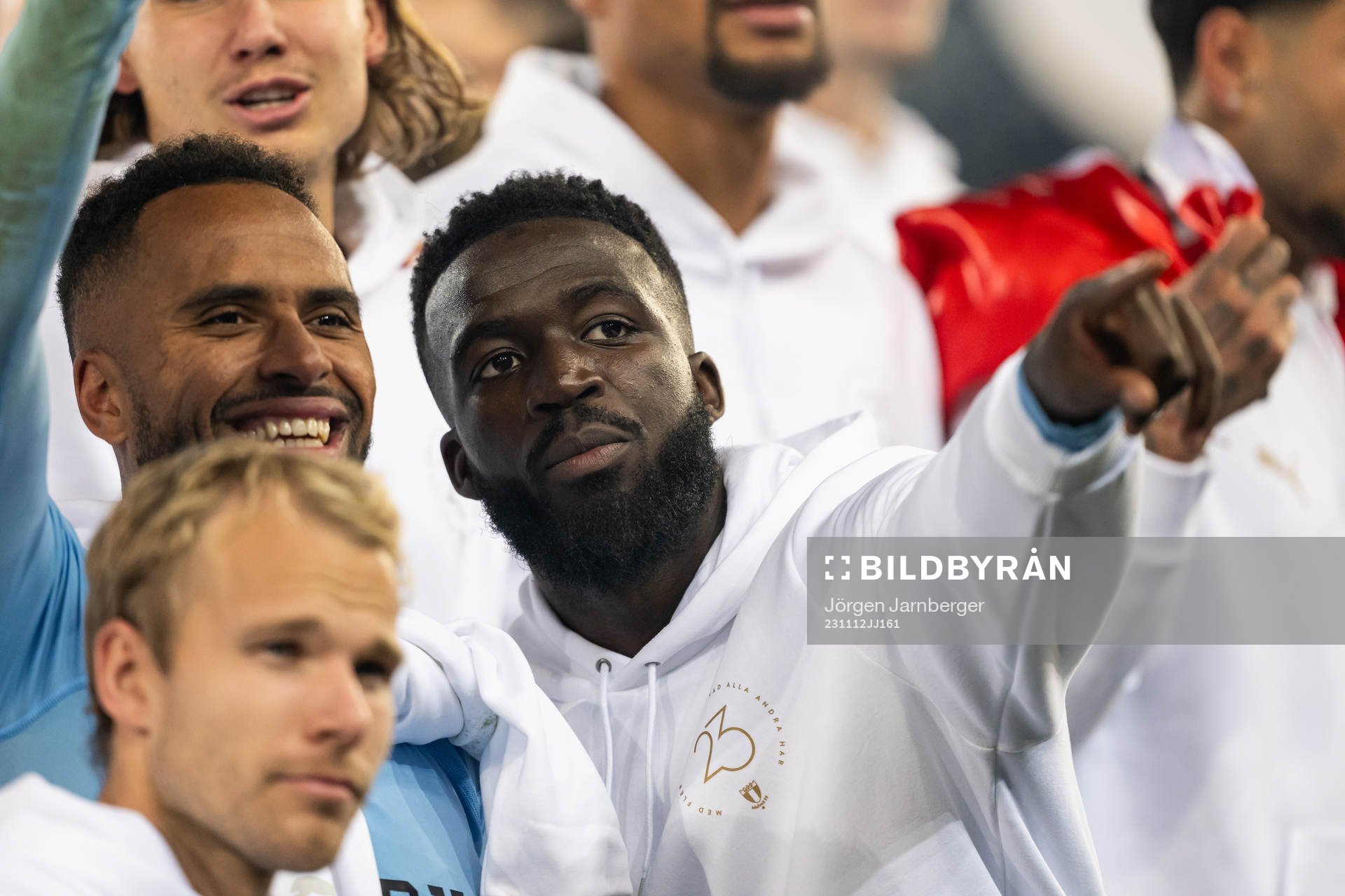 Malmö FFs Isaac Kiese Thelin och Mahame Siby