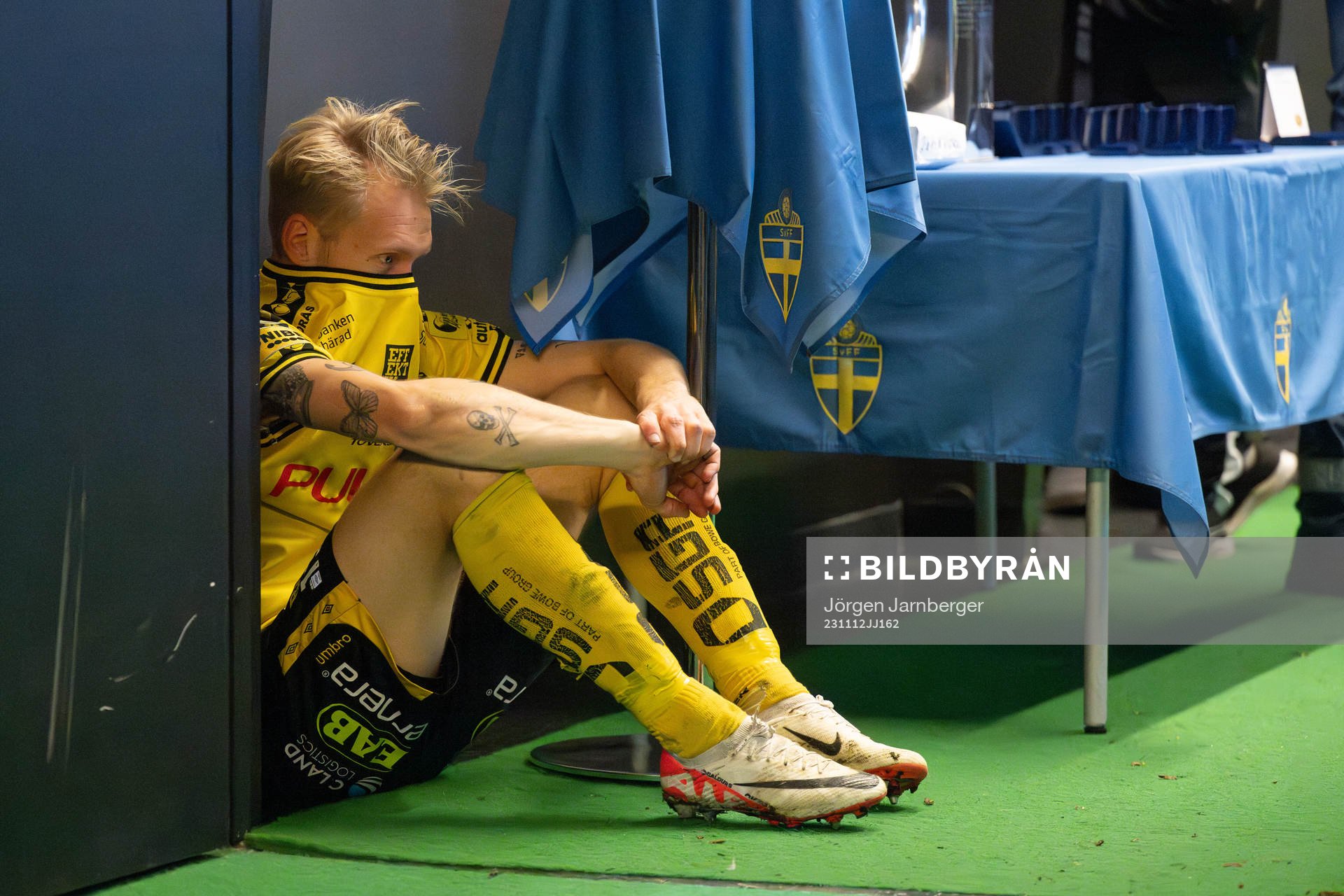 Elfsborgs Johan Larsson deppar