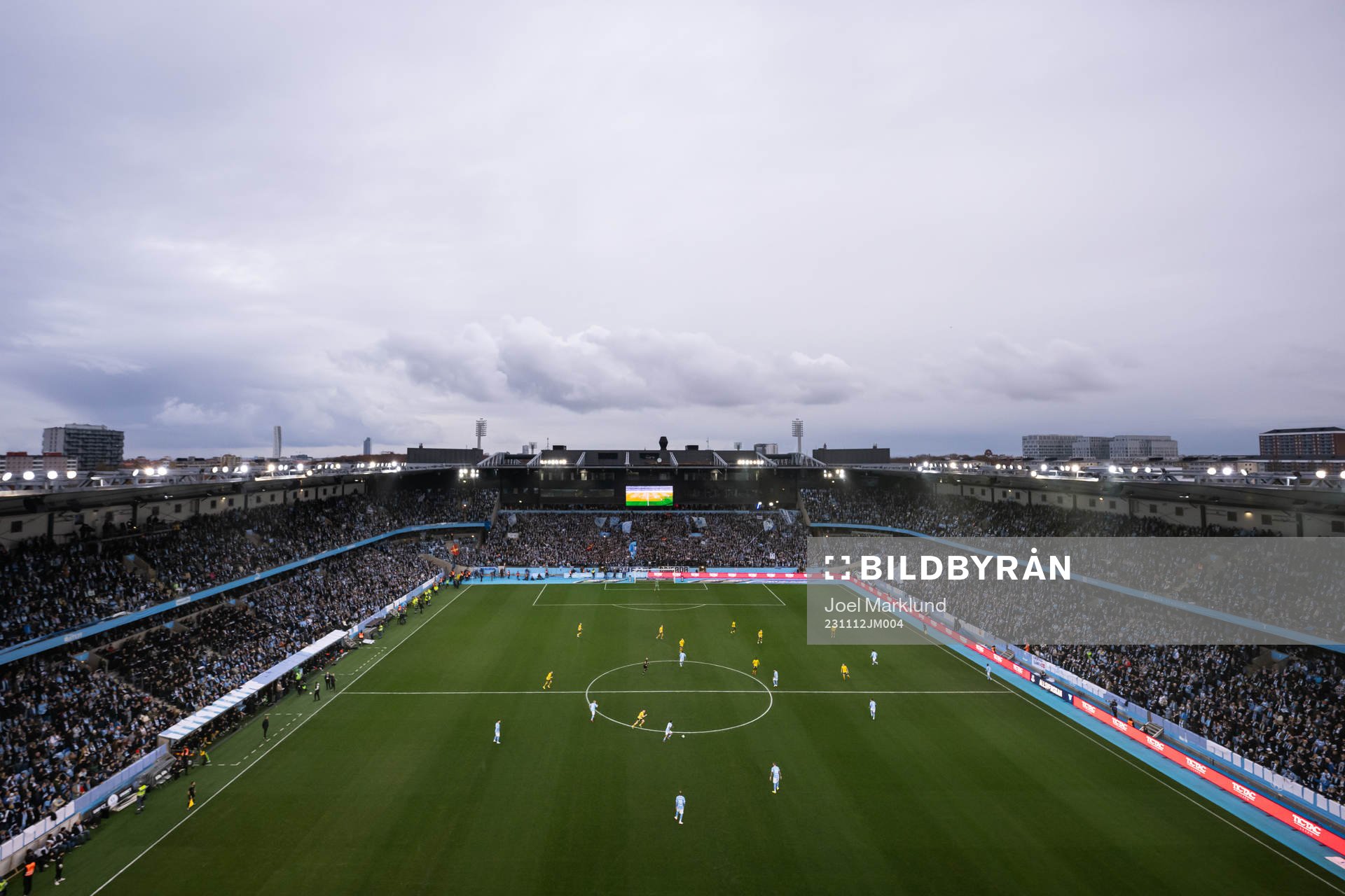 Vy över Eleda Stadion