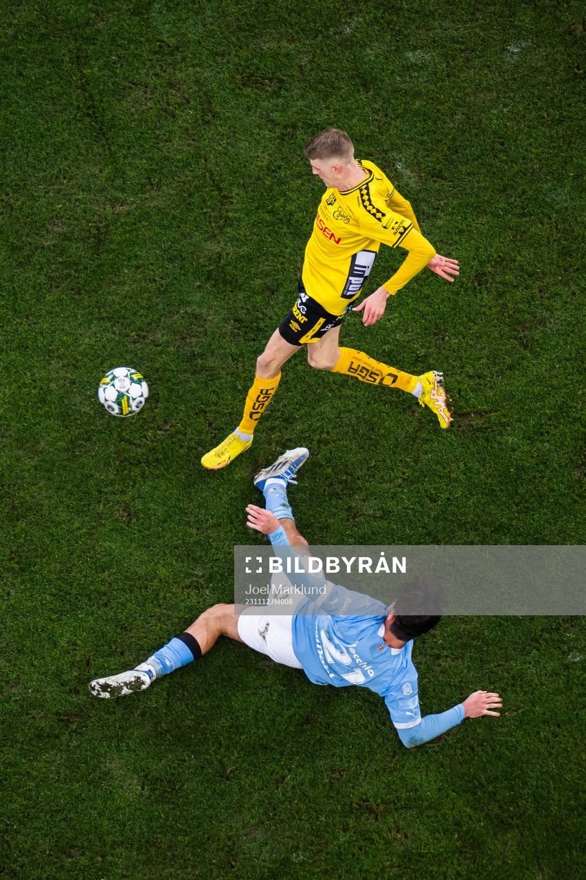 Malmö FFs Stefano Vecchia och Elfsborgs Alexander