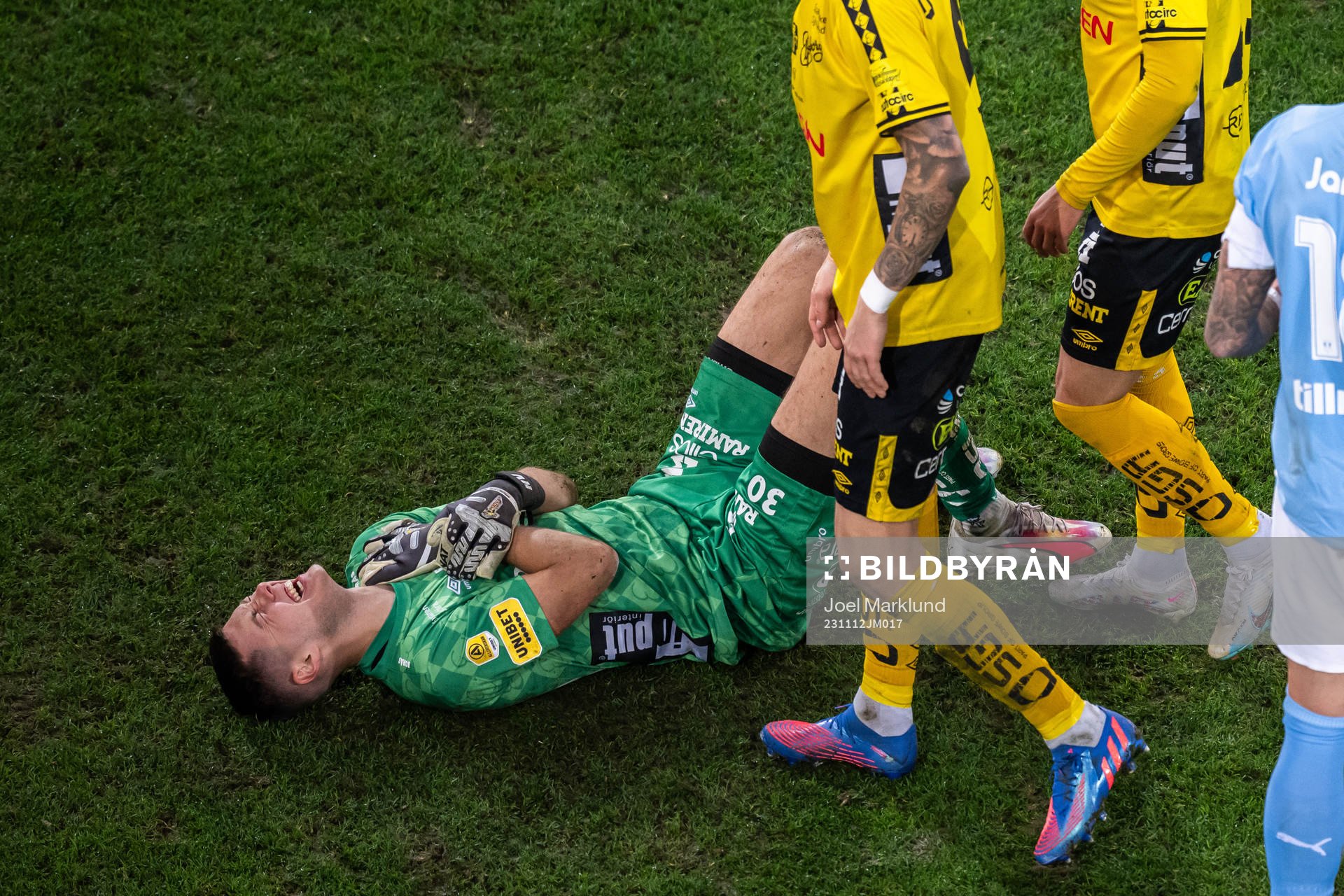 Elfsborgs målvakt Hakon Valdimarsson har ont