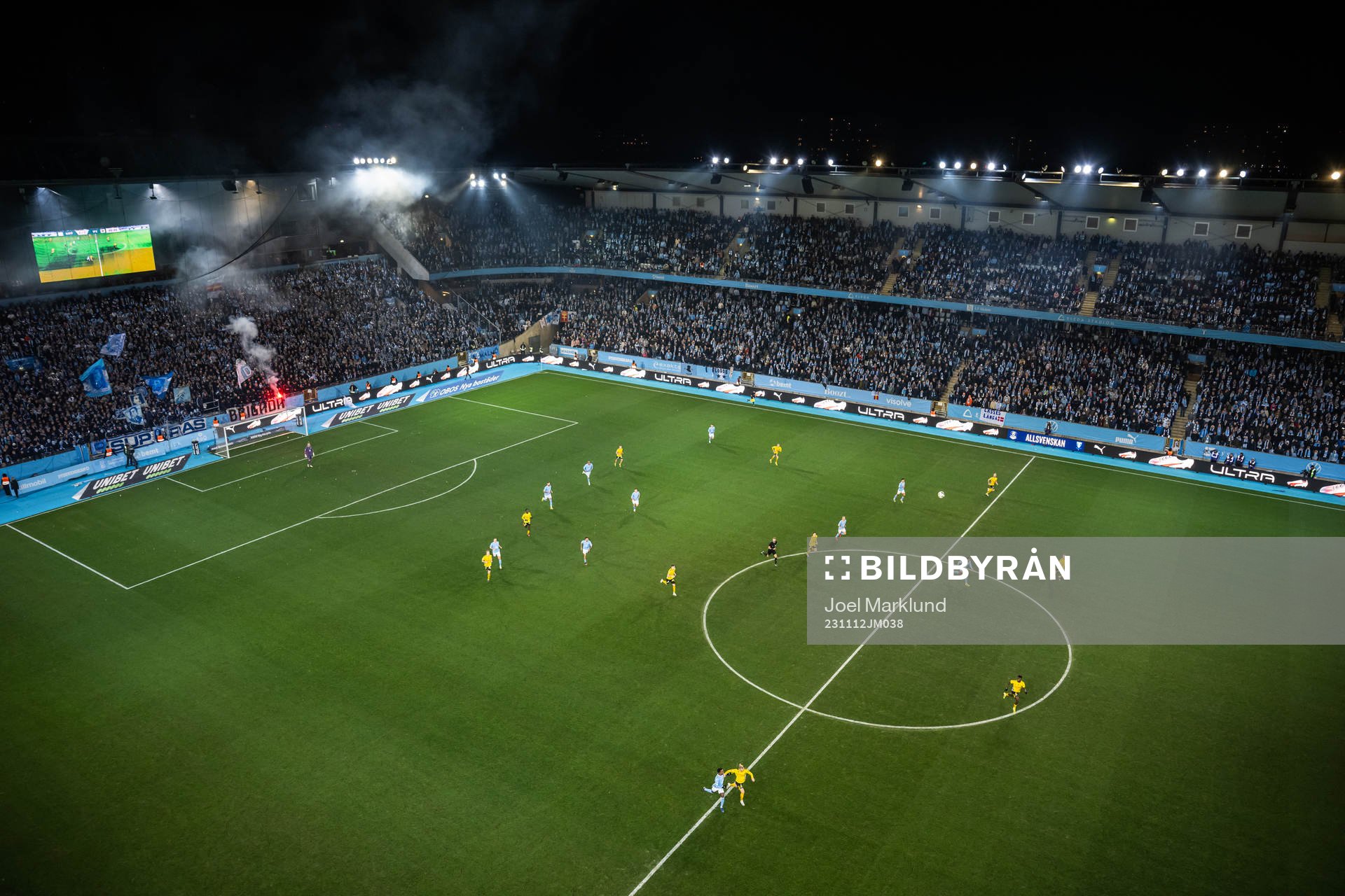 Matchen igång