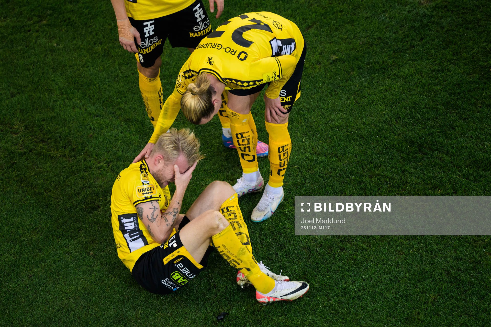 Elfsborgs Johan Larsson och Niklas Hult