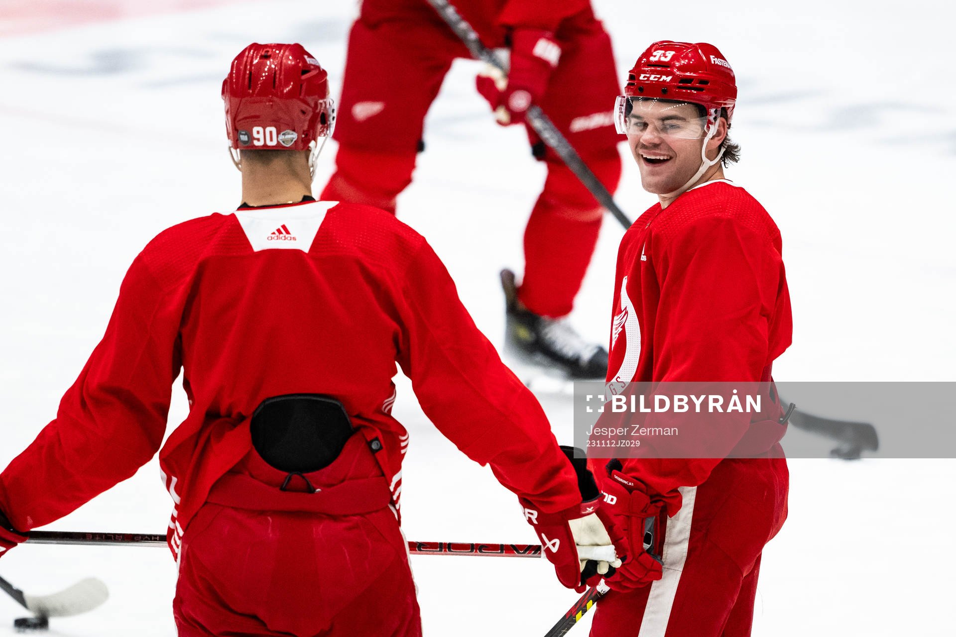 Alex DeBrincat of Detroit Red Wings