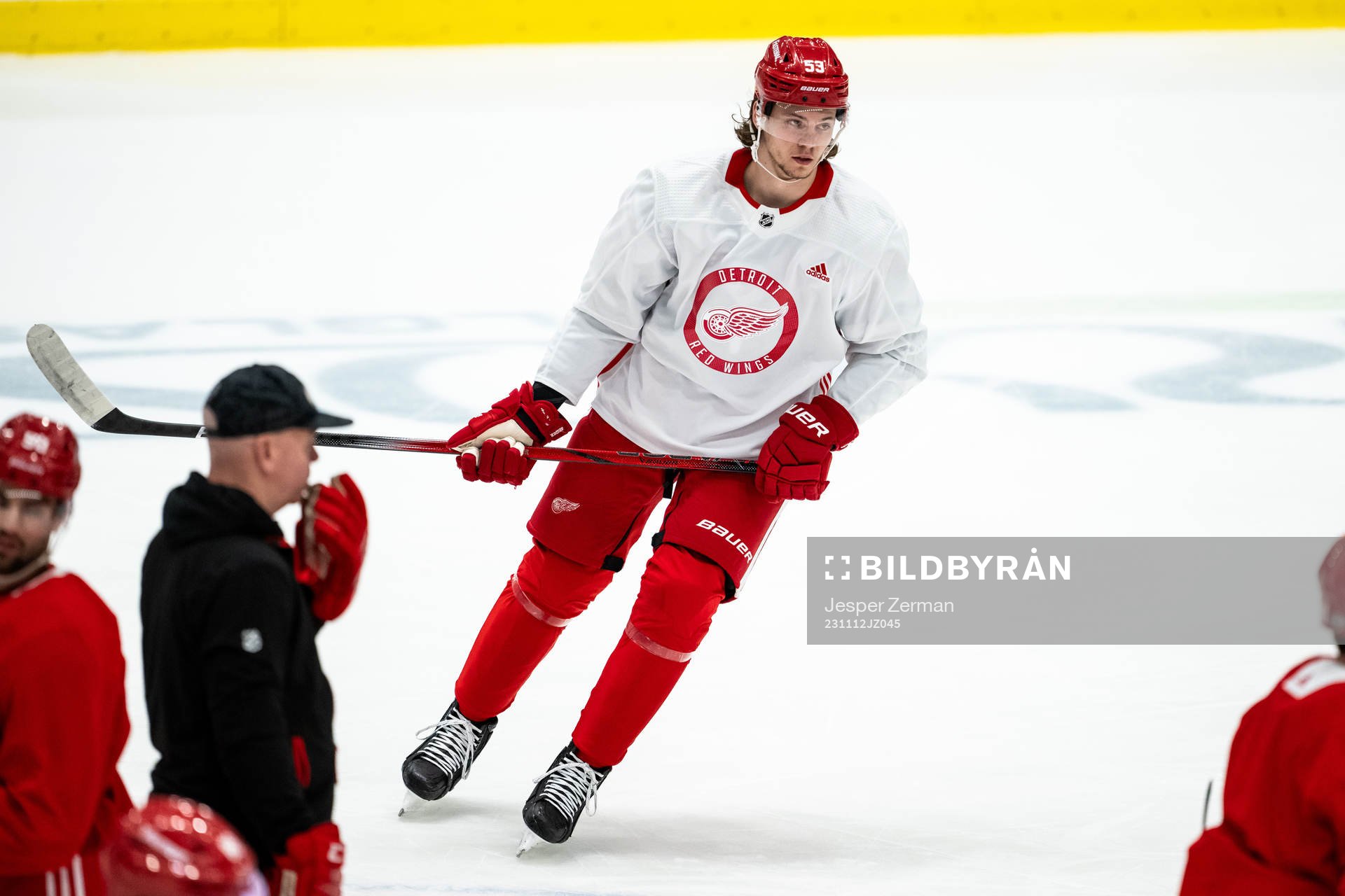 Moritz Seider of Detroit Red Wings