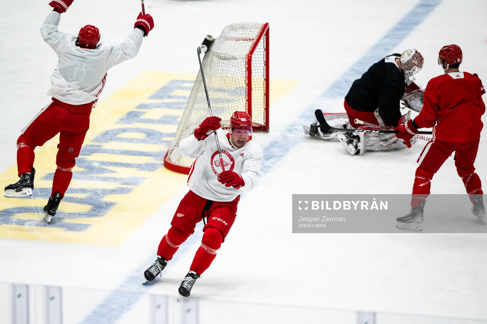 Daniel Sprong of Detroit Red Wings