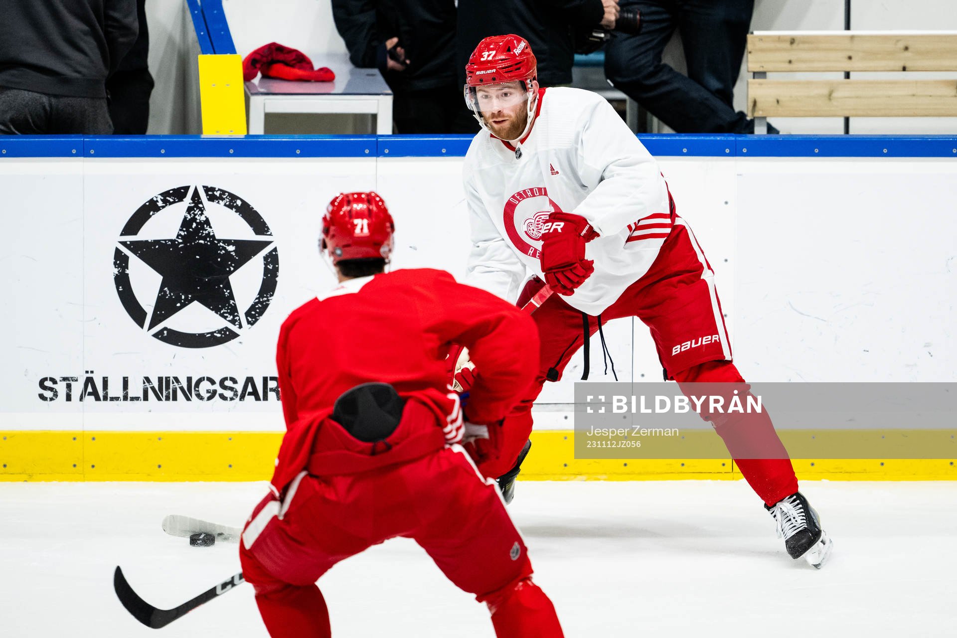 J.T. Compher of Detroit Red Wings