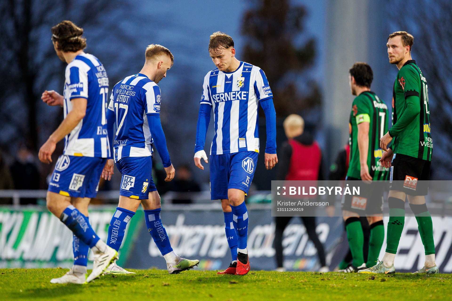 IFK Göteborgs Sebastian Hausner deppar