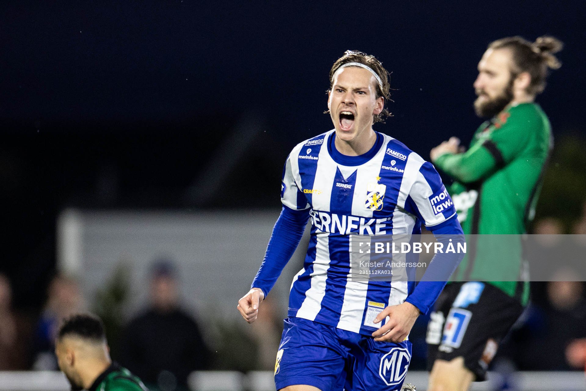 IFK Göteborgs Lucas Kåhed jublar