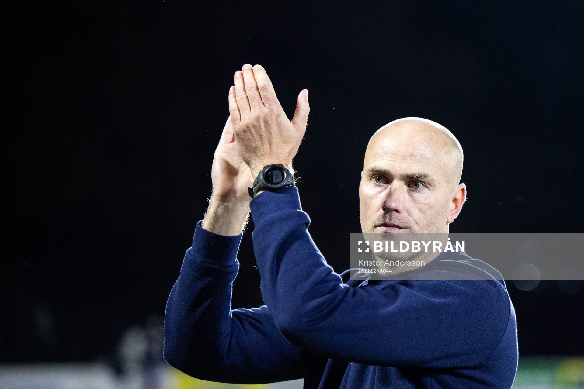 IFK Göteborgs tränare Jens Berthel Askou jublar