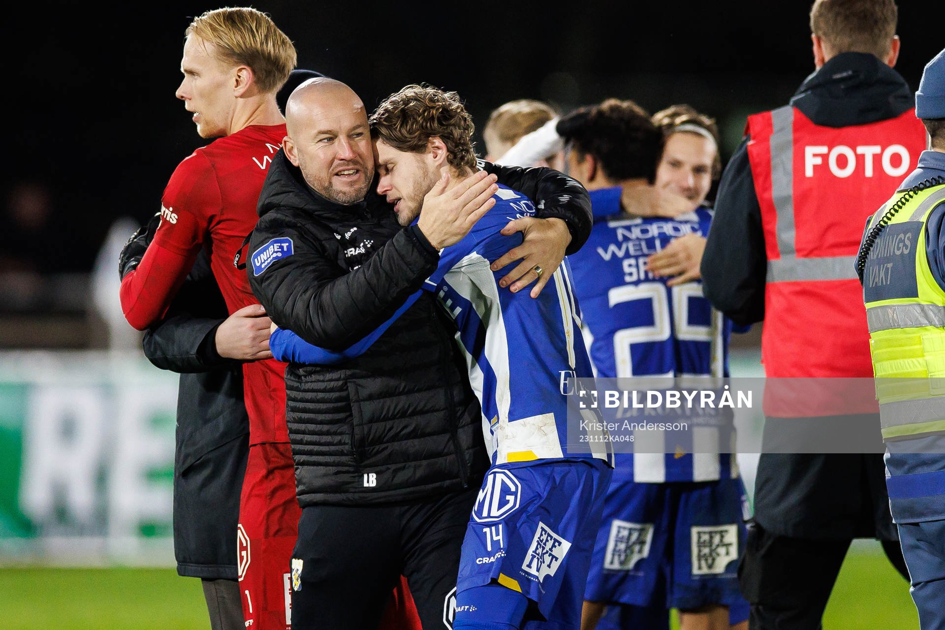 IFK Göteborgs Gustaf Norlin jublar