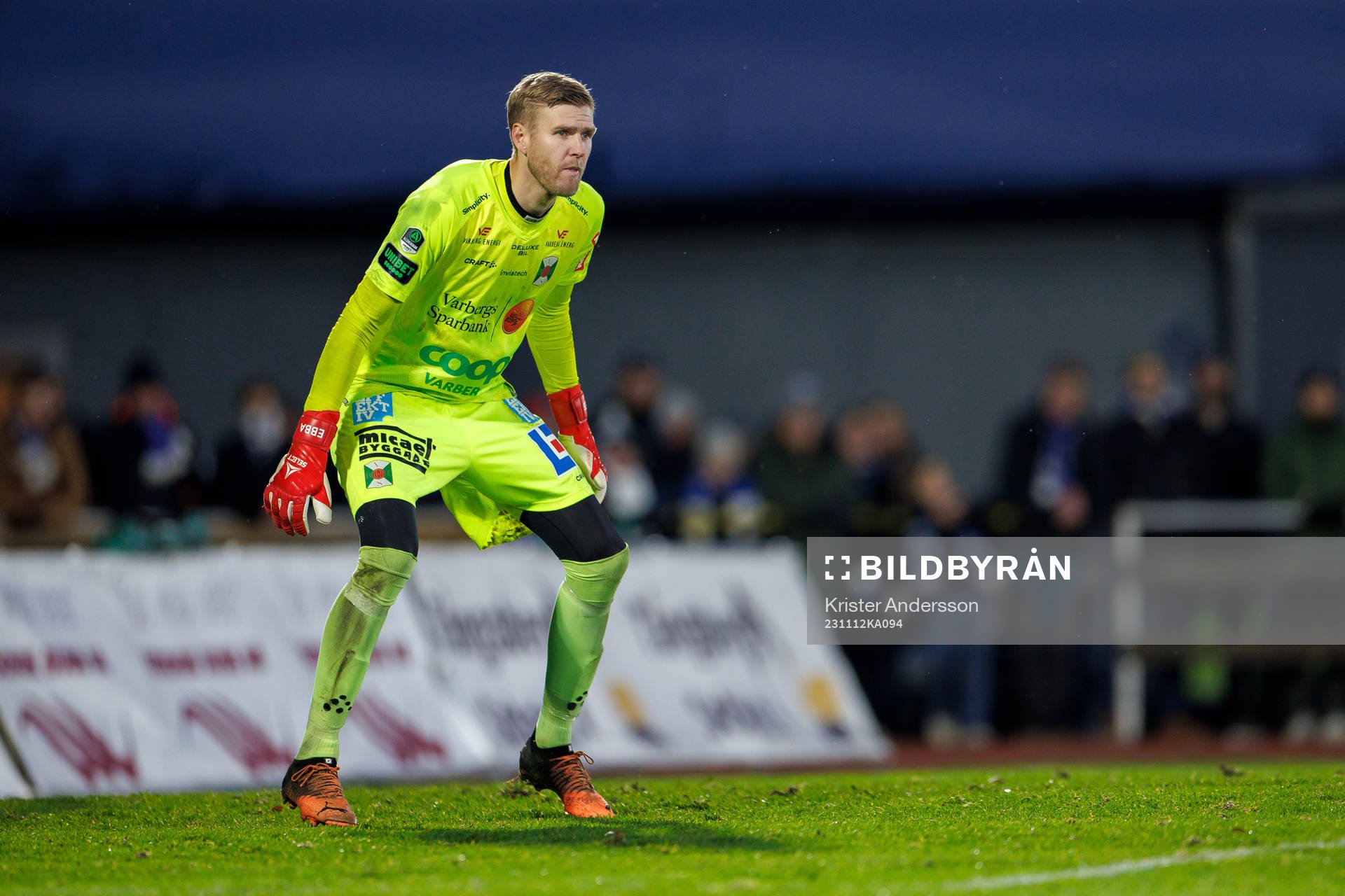 Varbergs målvakt Fredrik Andersson