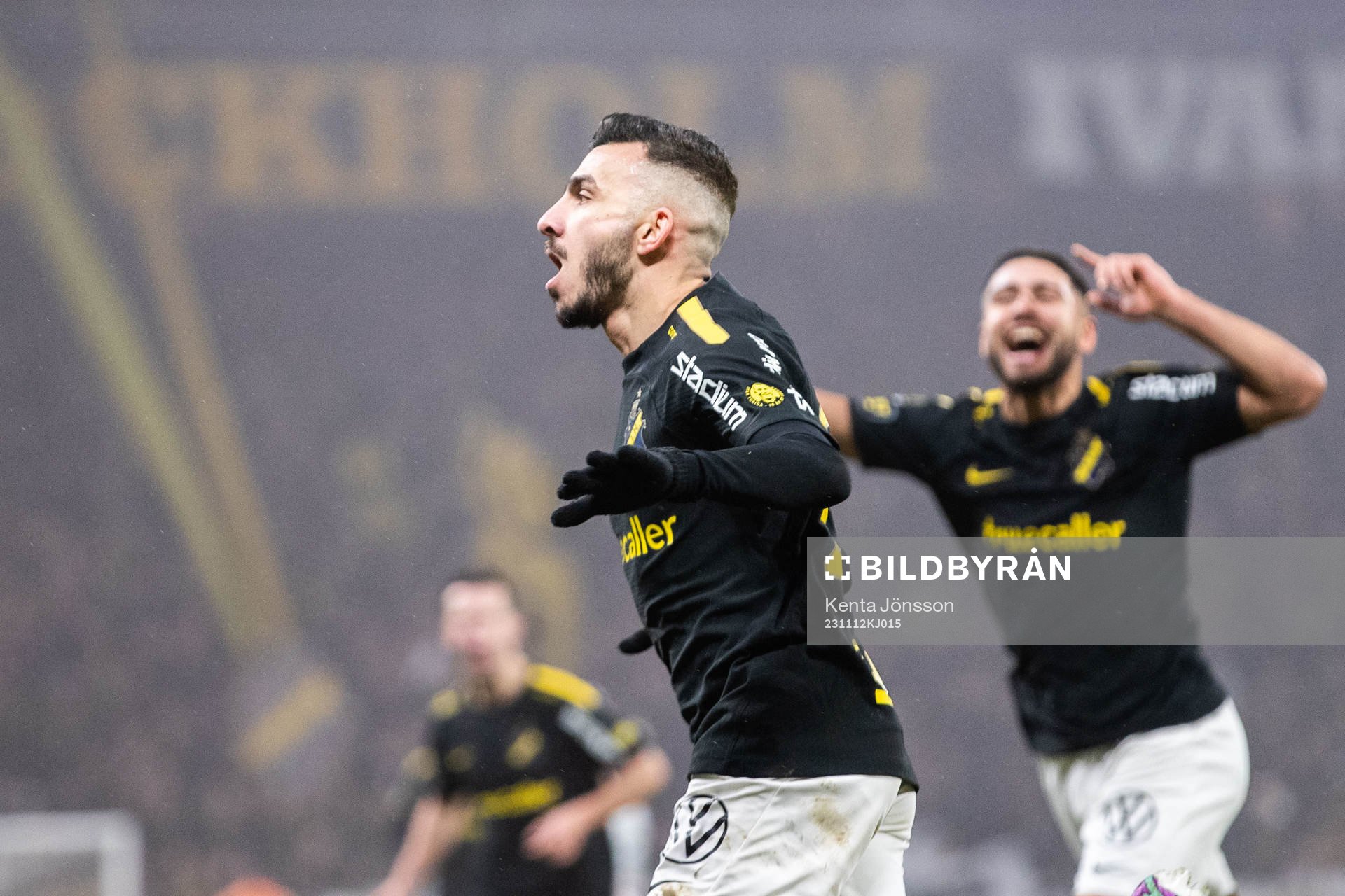 AIKs Ioannis Pittas jublar