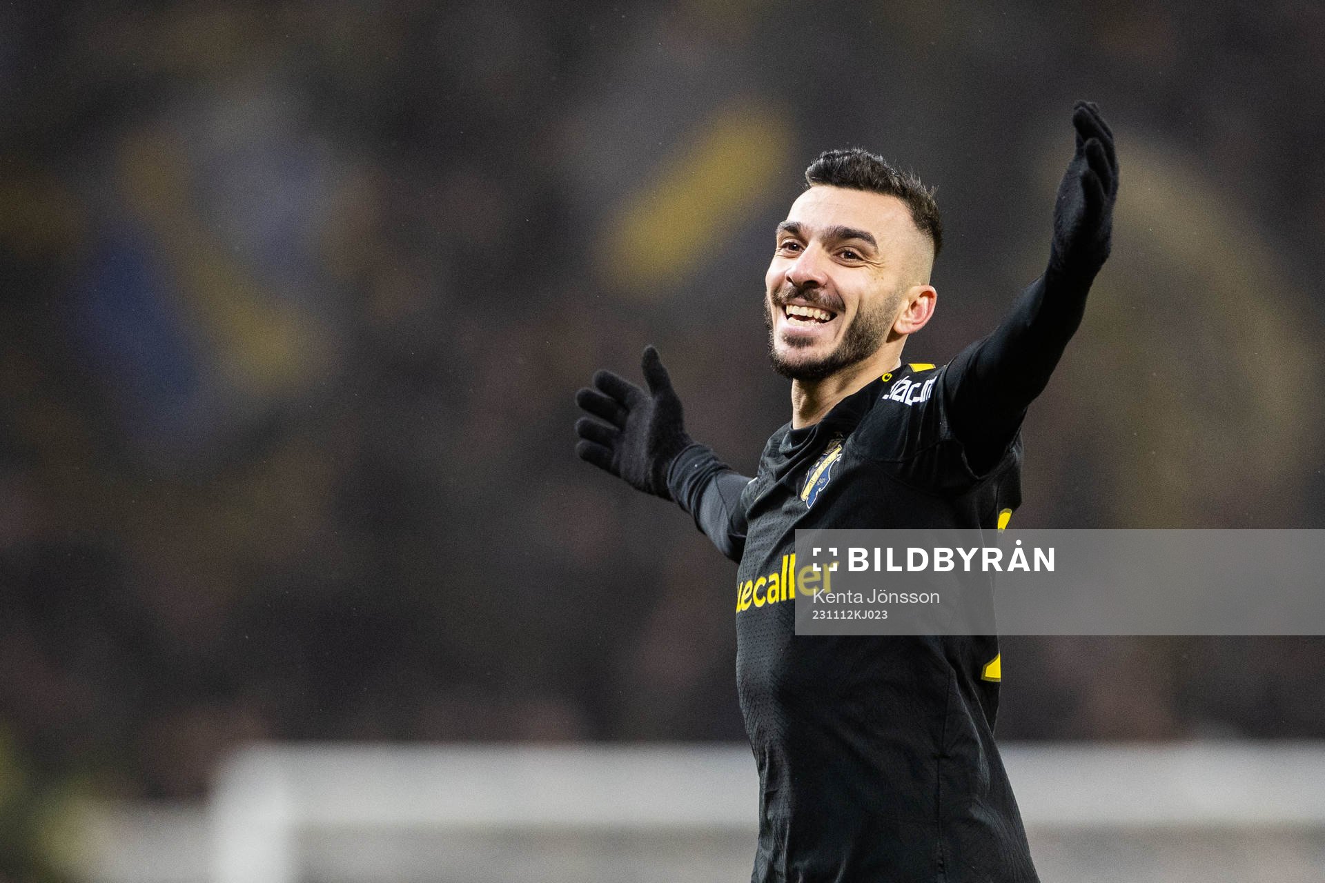 AIKs Ioannis Pittas jublar