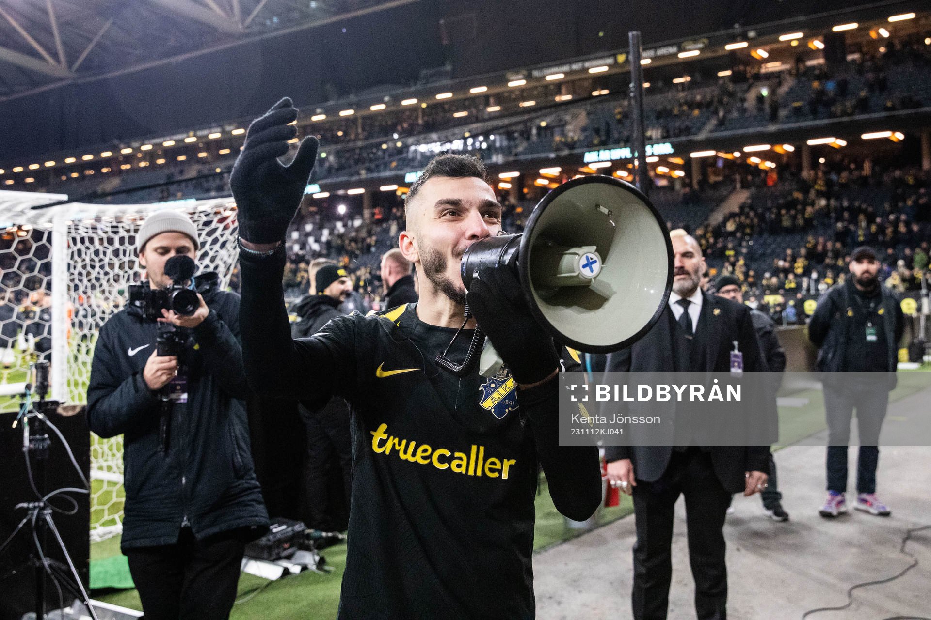 AIKs Ioannis Pittas jublar