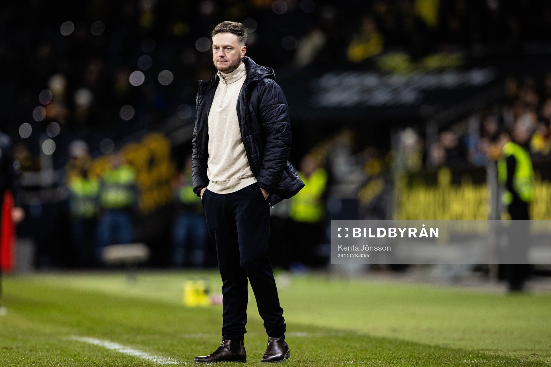 Värnamos tränare Kim Hellberg