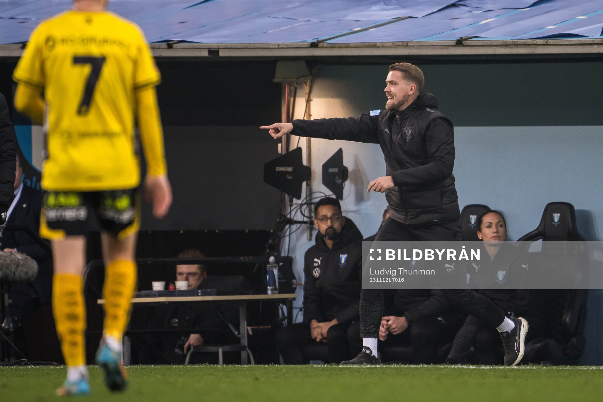 Malmö FFs assisterande tränare Theodor Olsson