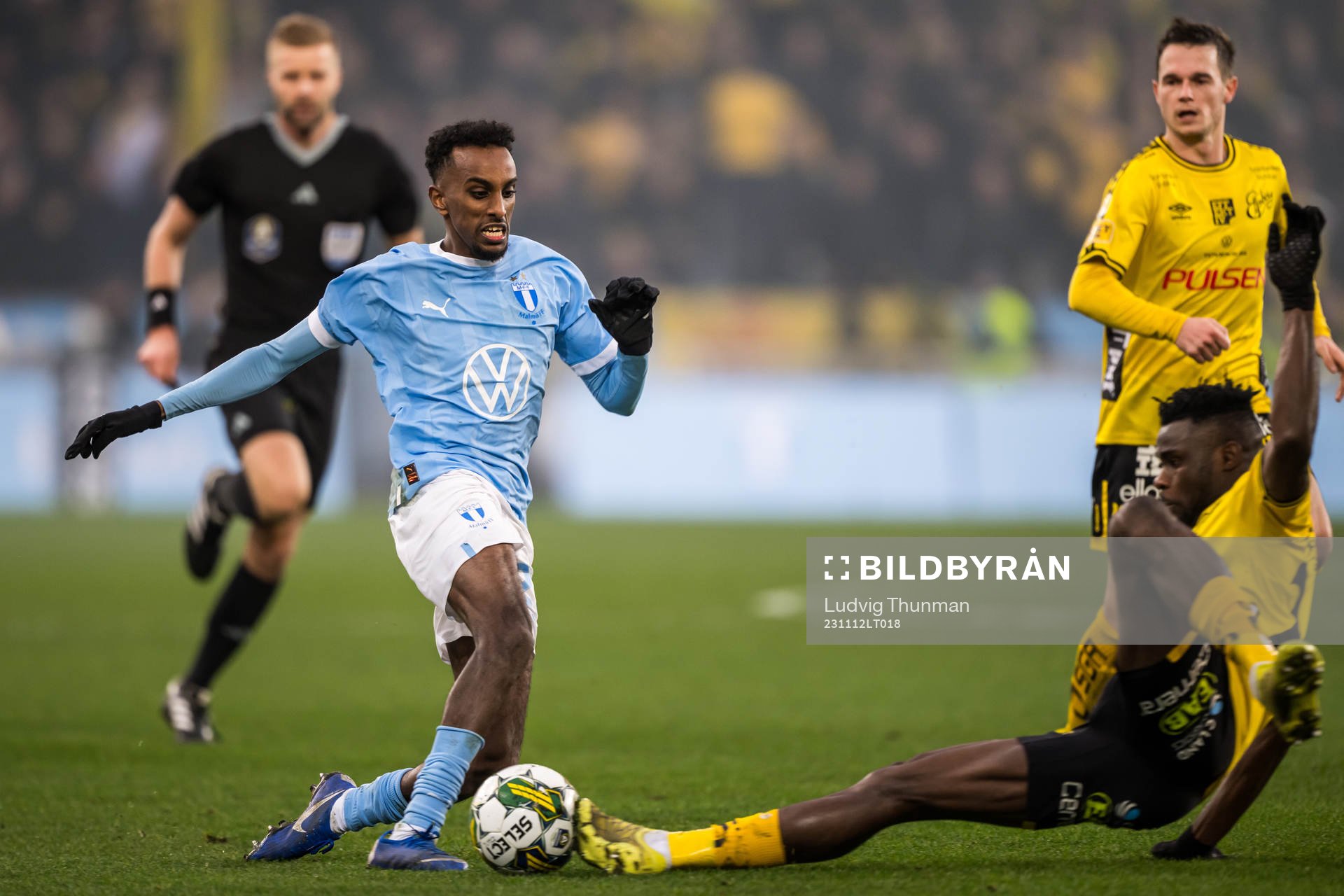 Malmö FFs Taha Ali och Elfsborgs Ibrahim Buhari