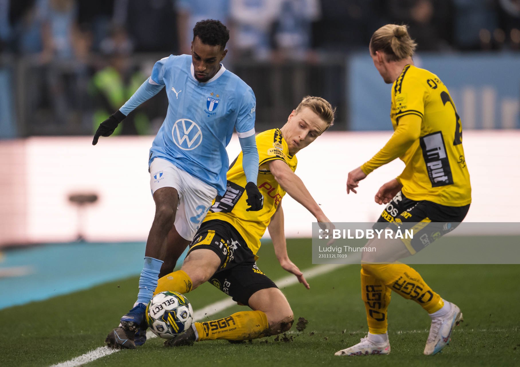 Malmö FFs Taha Ali och Elfsborgs Jeppe Møldrup Okkels