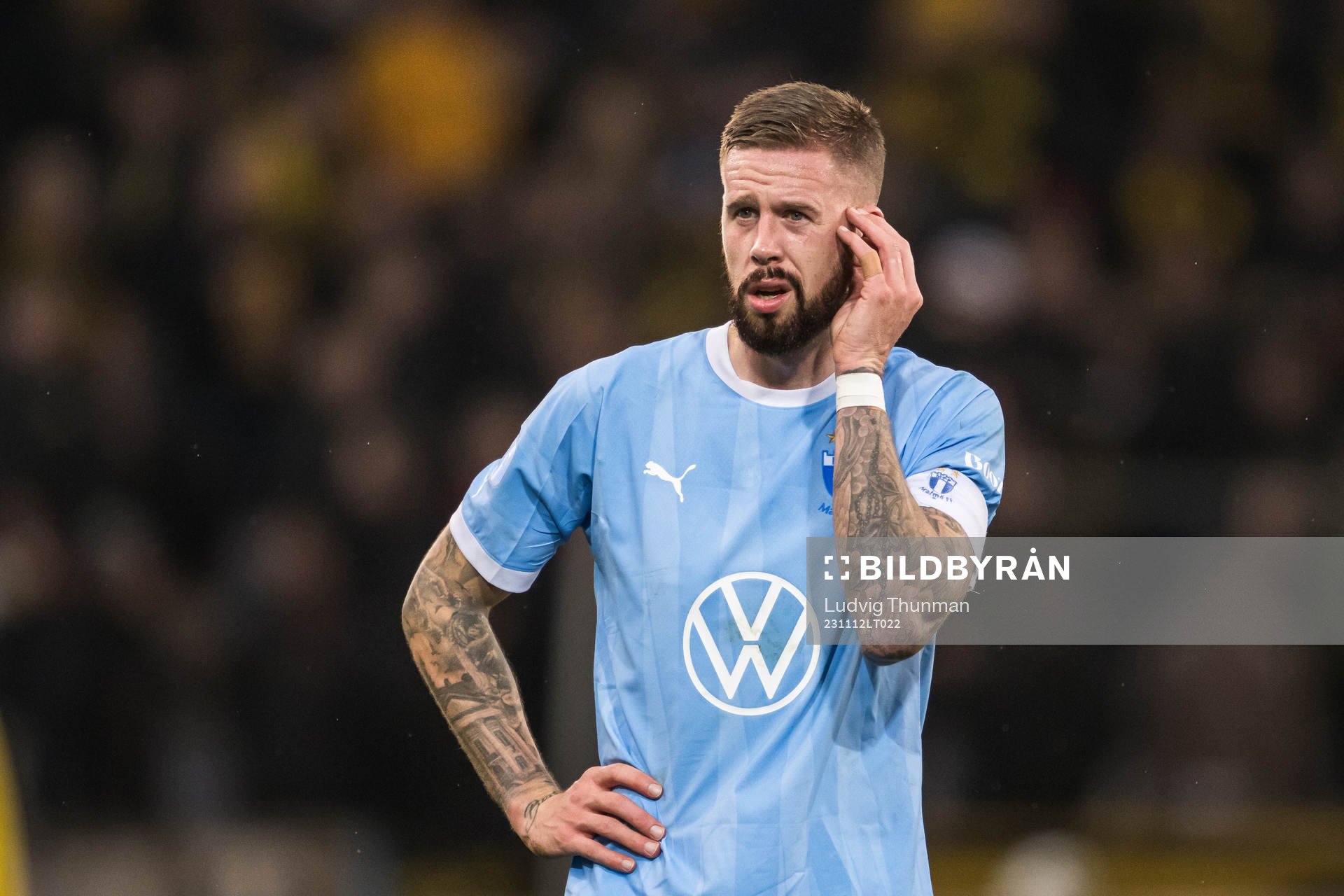 Malmö FFs Pontus Jansson deppar